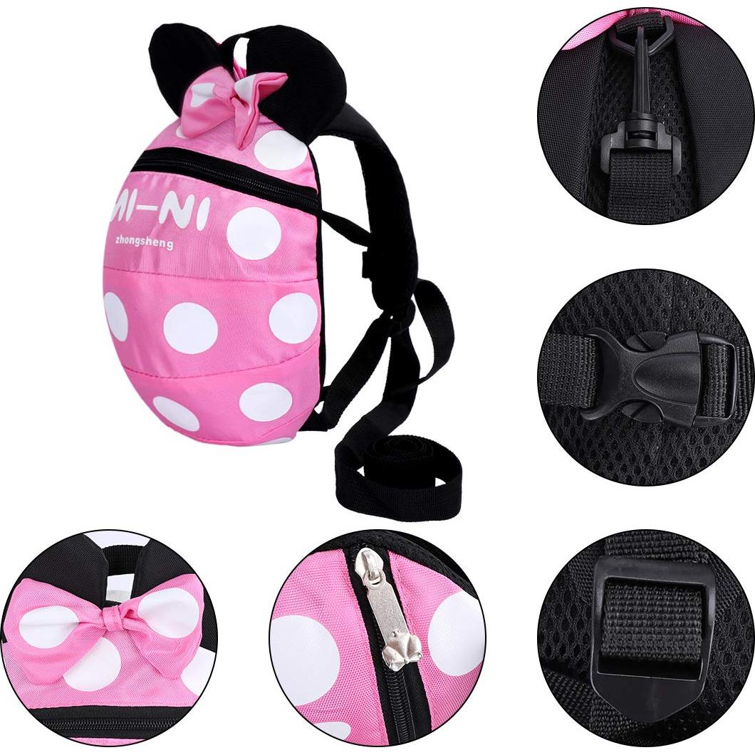 Correa de Seguridad para Niños CZSYZCZS Rosa Ajustable