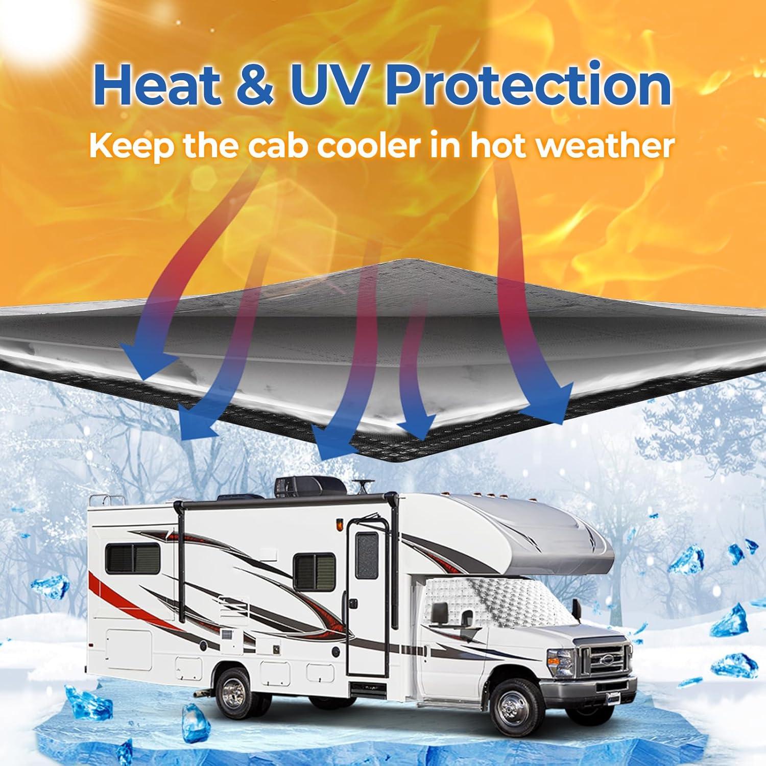 Cubierta Parabrisas RV BougeRV Clase C Ford E450 1997-2025