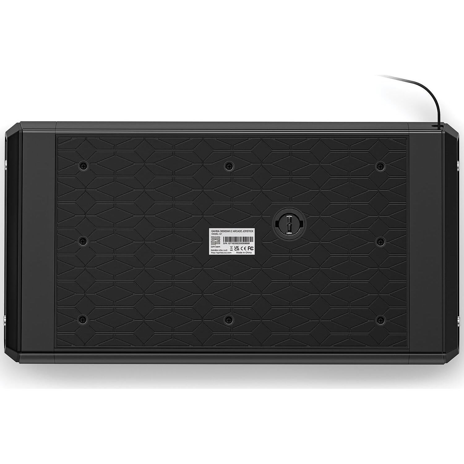 Joystick Qanba Q7 Obsidiana 2 con Cable para PS5/PS4/PC