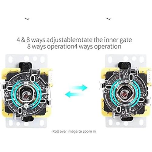 Joystick de Arcade EG STARTS 5Pin 8 Vías para MAME DIY