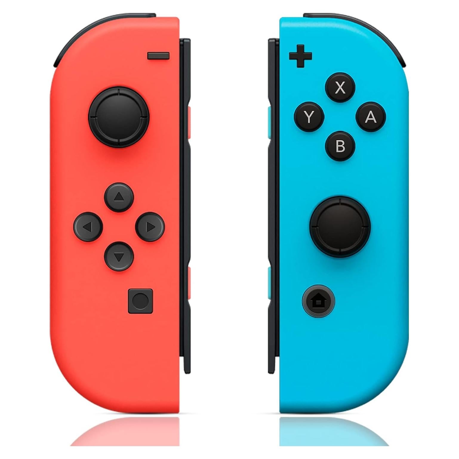 Controlador Inalámbrico ZHCWM para Nintendo Switch/Lite/OLED Rojo/Azul