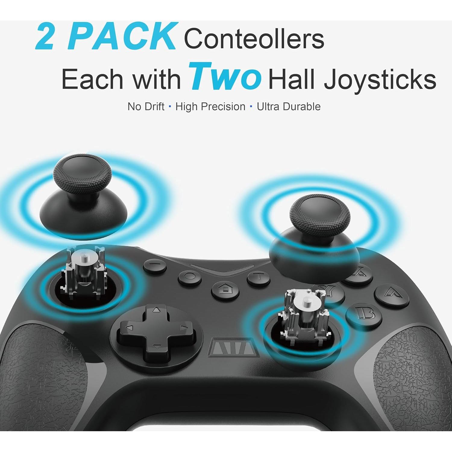 Controlador Inalámbrico Playnex 2 Pack para Switch y PC