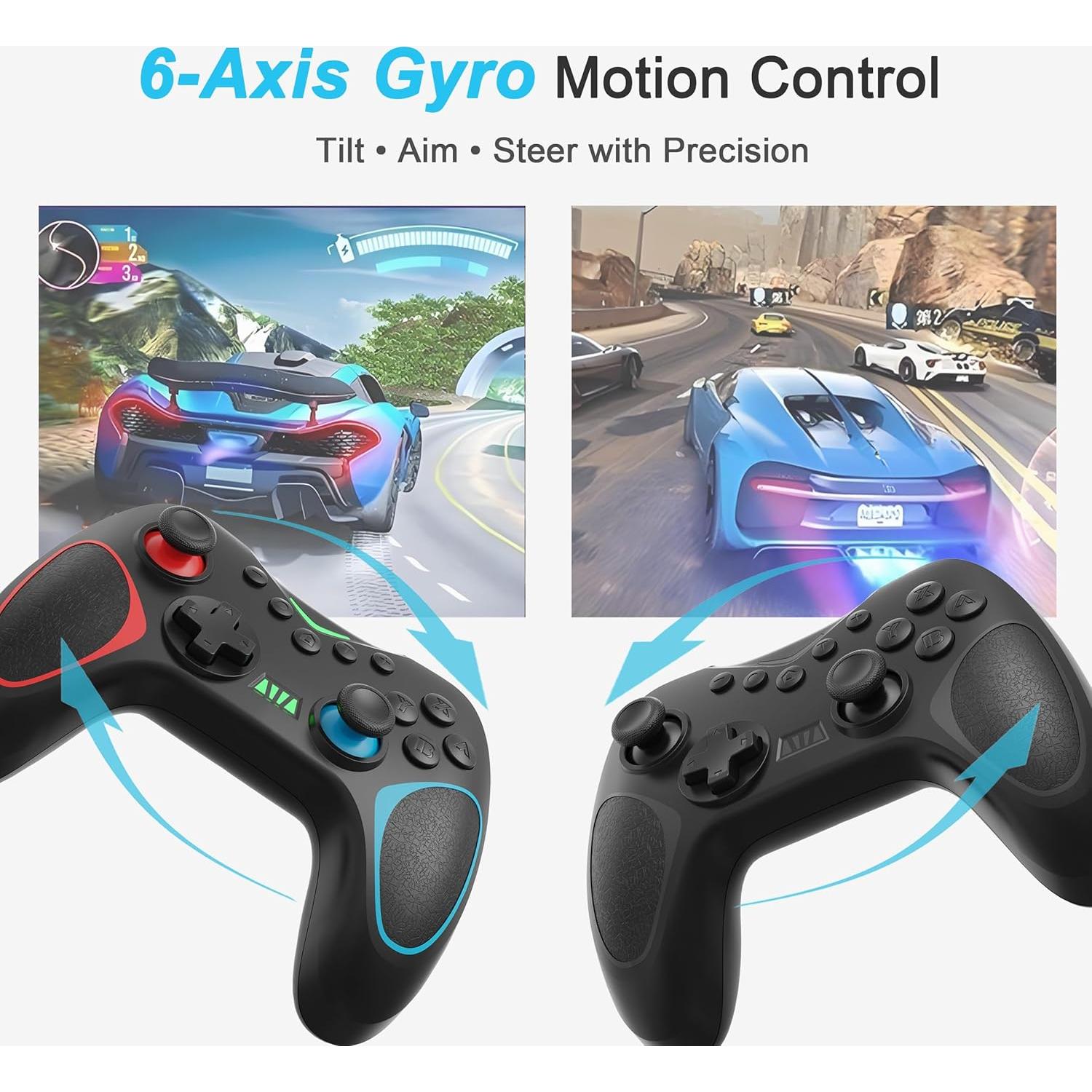 Controlador Inalámbrico Playnex 2 Pack para Switch y PC