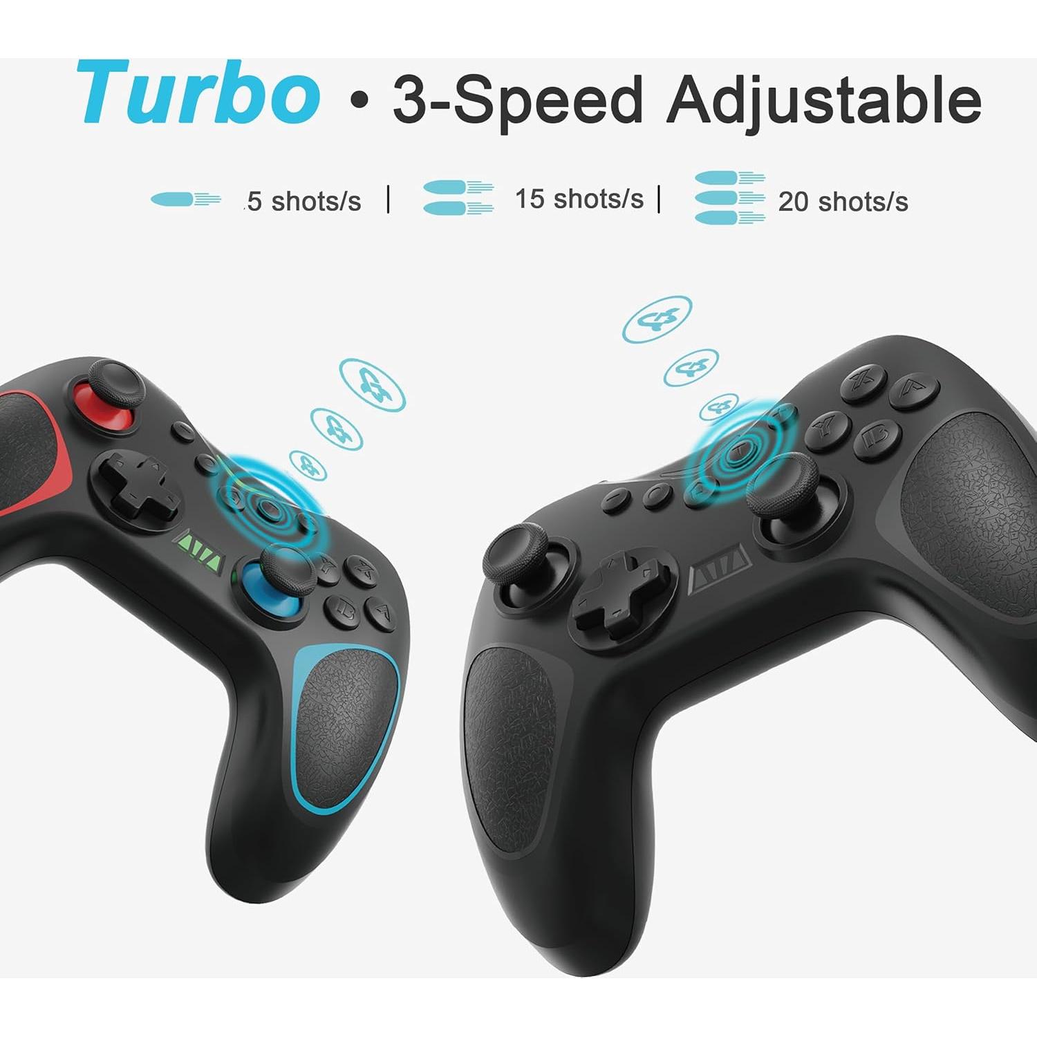 Controlador Inalámbrico Playnex 2 Pack para Switch y PC