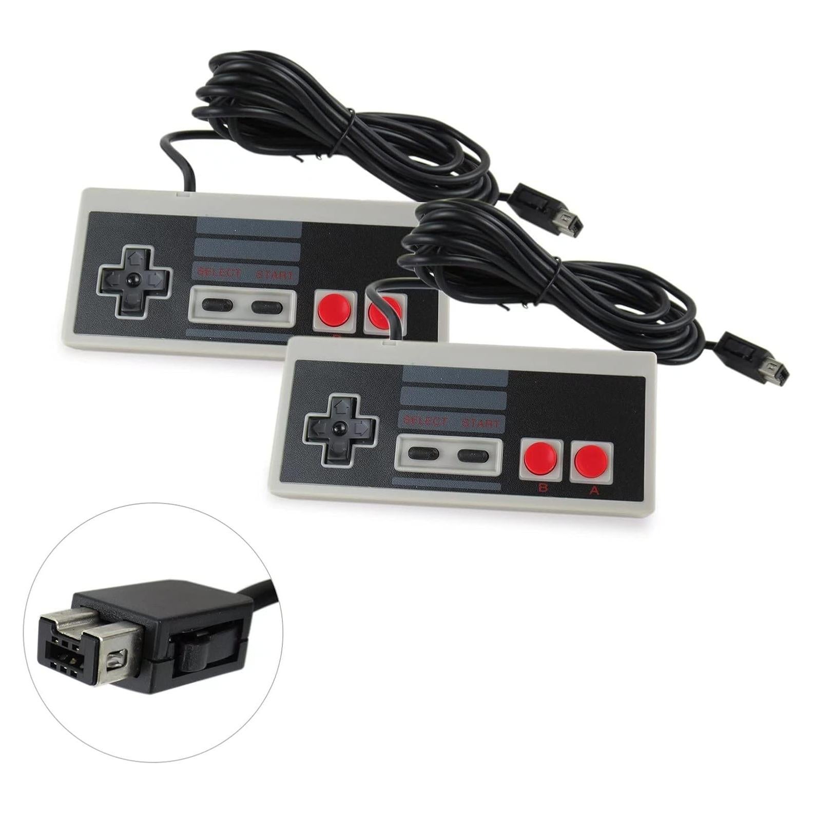 Controlador Con Cable MIFADLE NES Clásico 2 Unidades 3m
