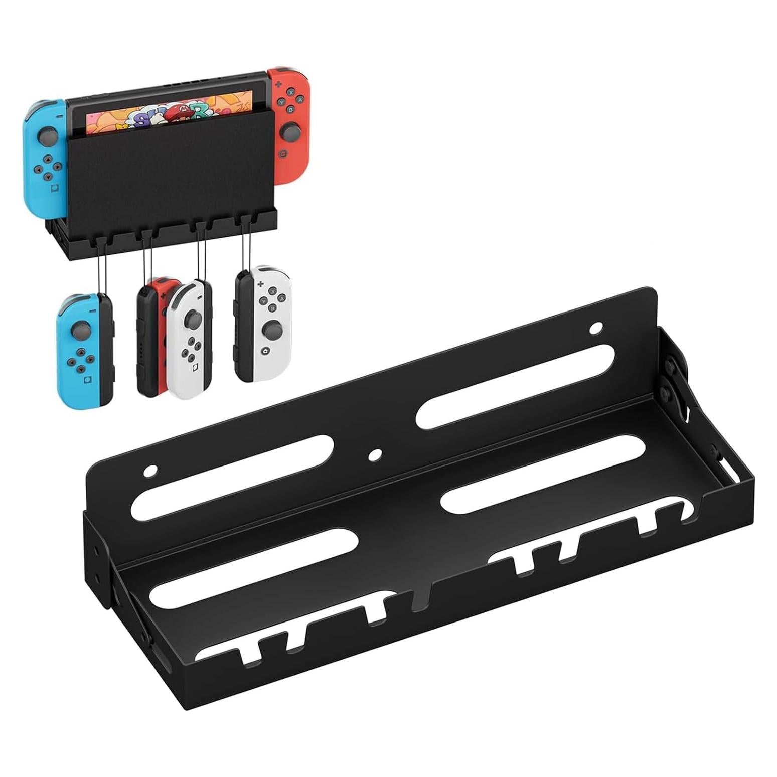 Soporte de Montaje en Pared Riuog para Nintendo Switch y OLED