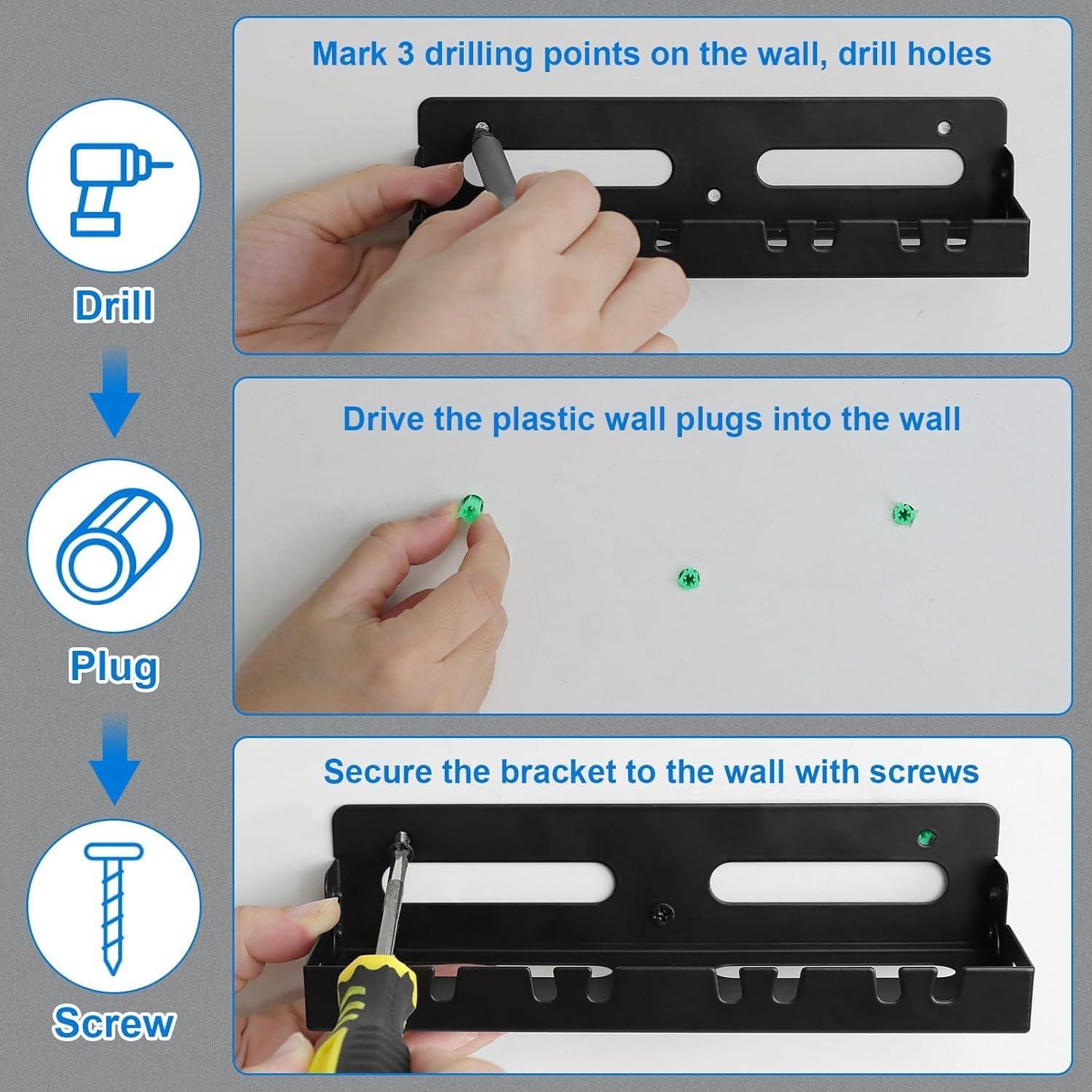 Soporte de Montaje en Pared Riuog para Nintendo Switch y OLED