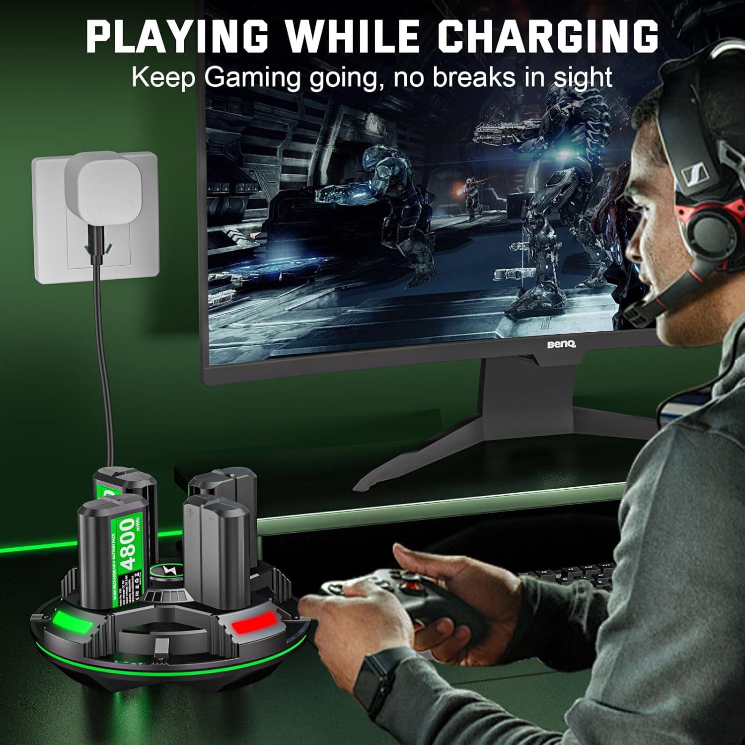 Paquete de Baterías Recargables URXTRAL para Controlador Xbox