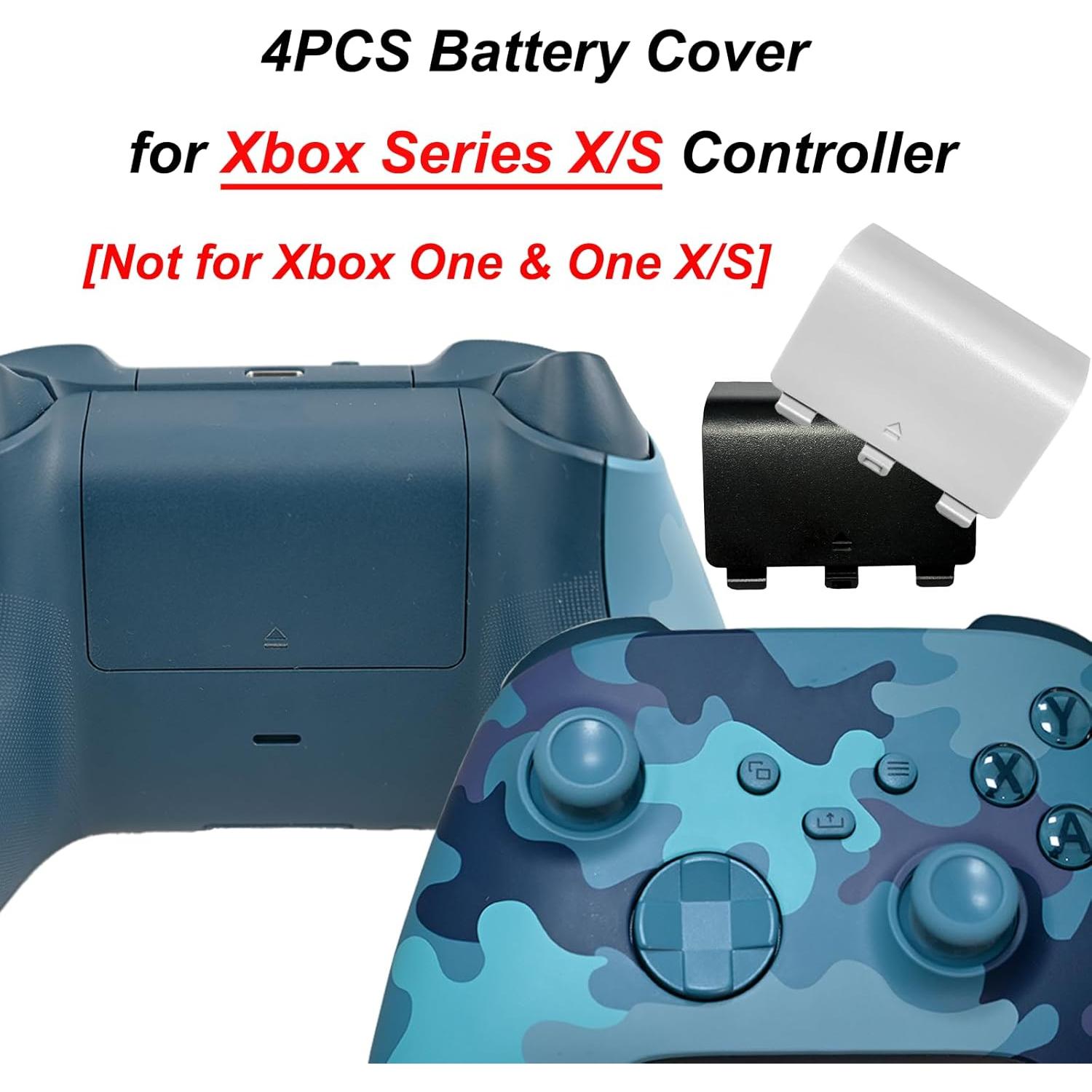 Tapa de Batería para Controlador Xbox Series X/S - 4 Pcs