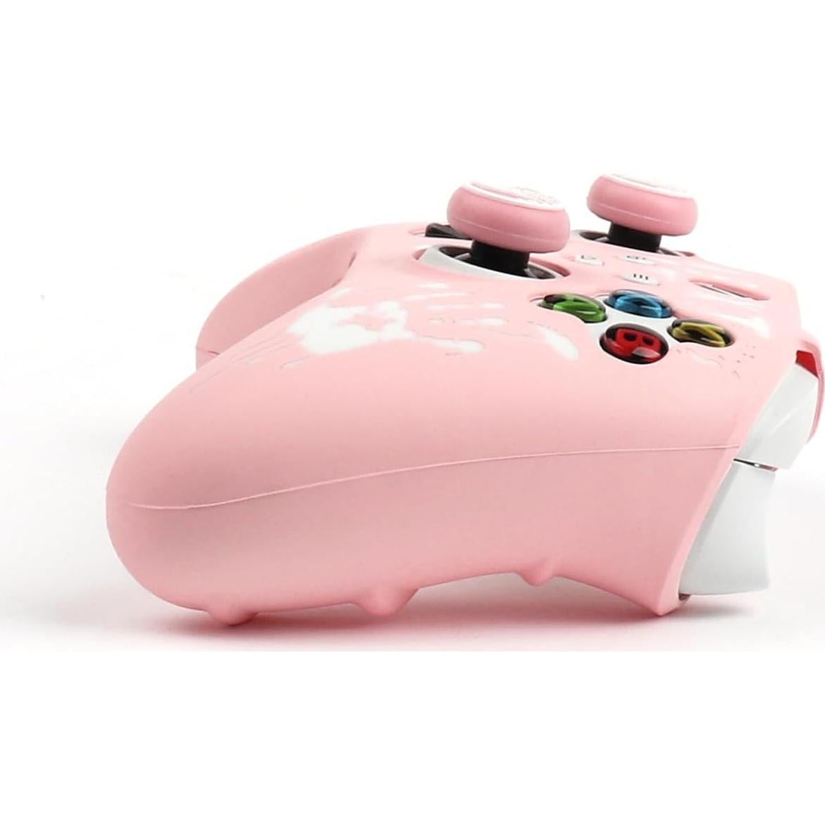 Controlador de huellas dactilares RALAN para Xbox Series con 4 empuñaduras y funda de silicona