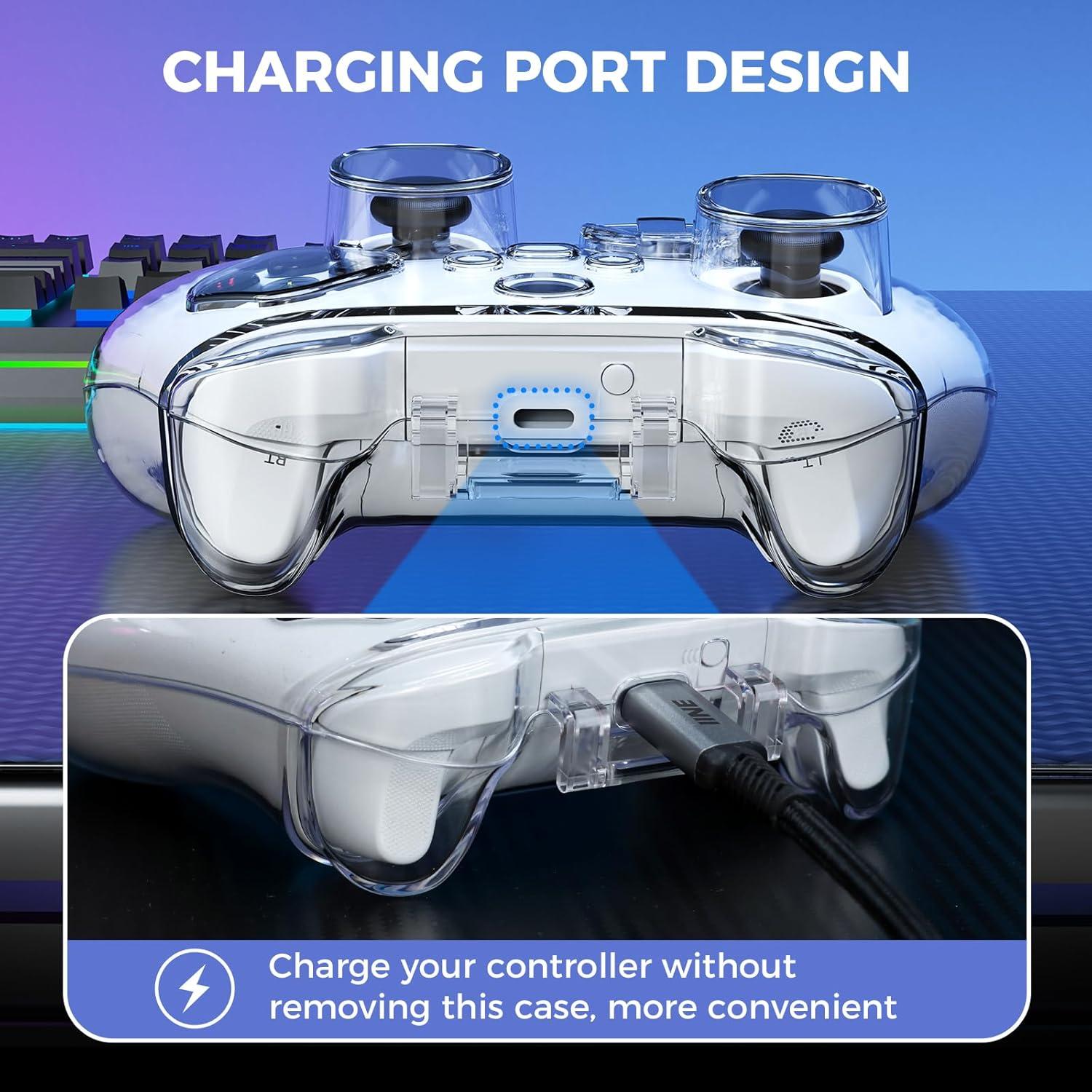 Funda Protectora IINE para Controlador Pro Switch - Transparente