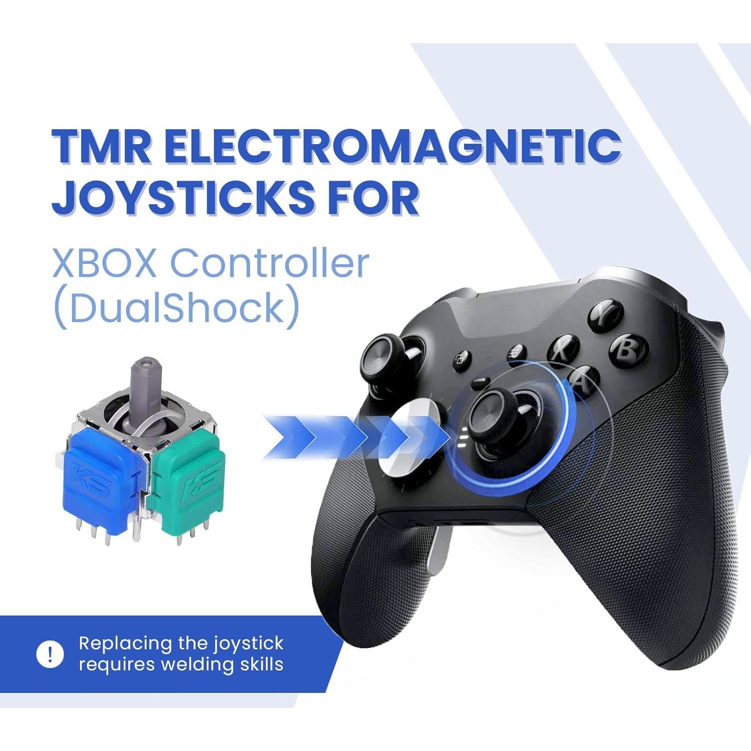 Joystick K-Silver TMR Sin Deriva para Xbox - Kit de Reemplazo