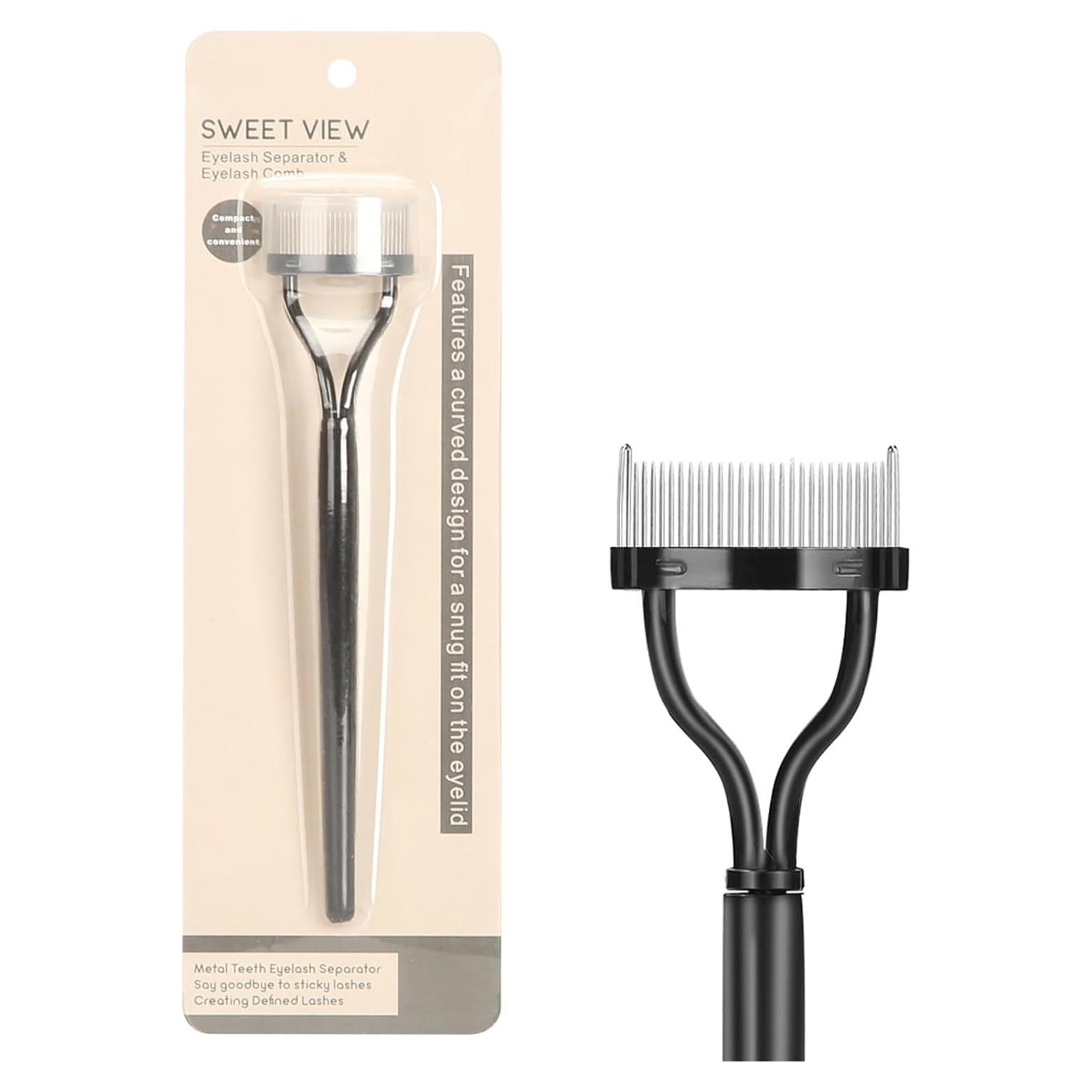 Cepillo Separador de Pestañas SWEET VIEW - Antigrumos y Curvado