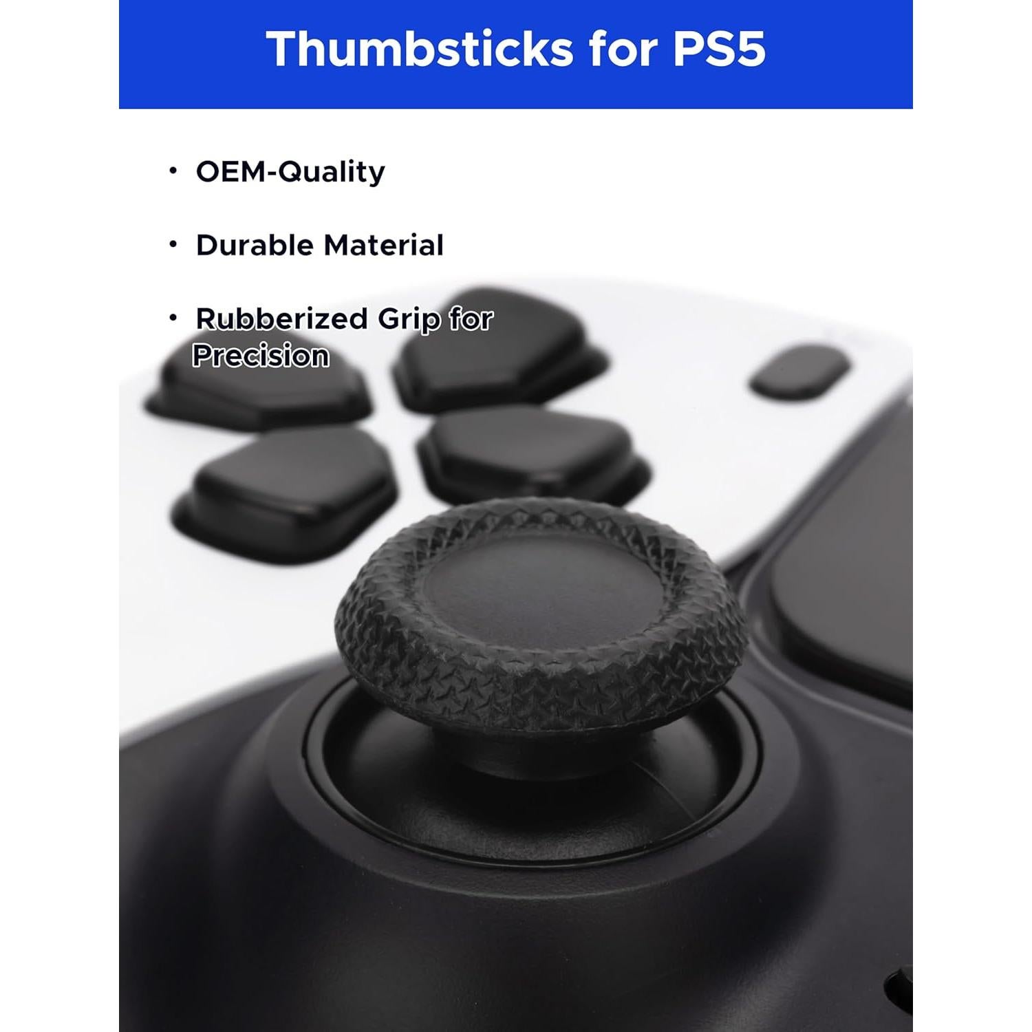 Reemplazo Joystick Benseager para Controlador PS5 - 4 Piezas