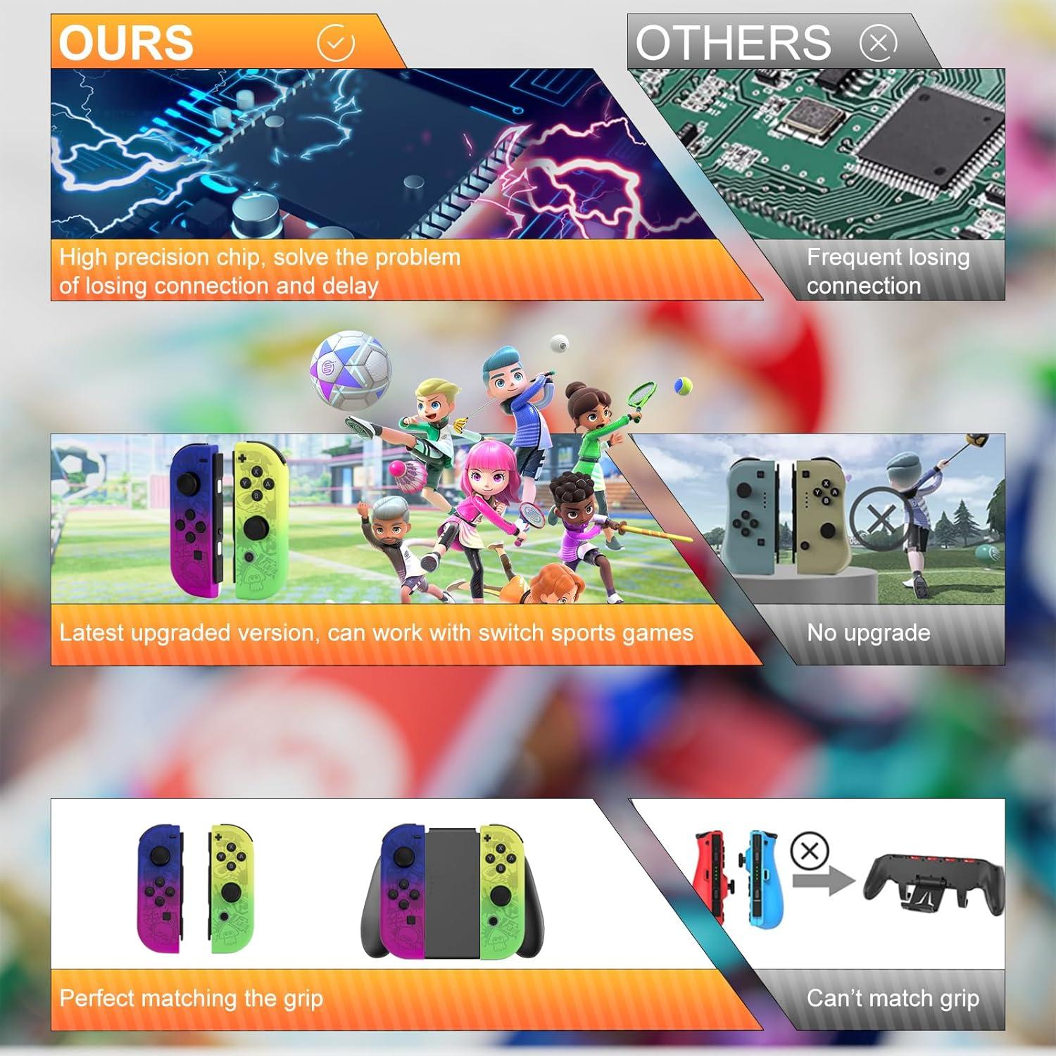 Controlador Inalámbrico GPCEOY para Switch y Switch Lite