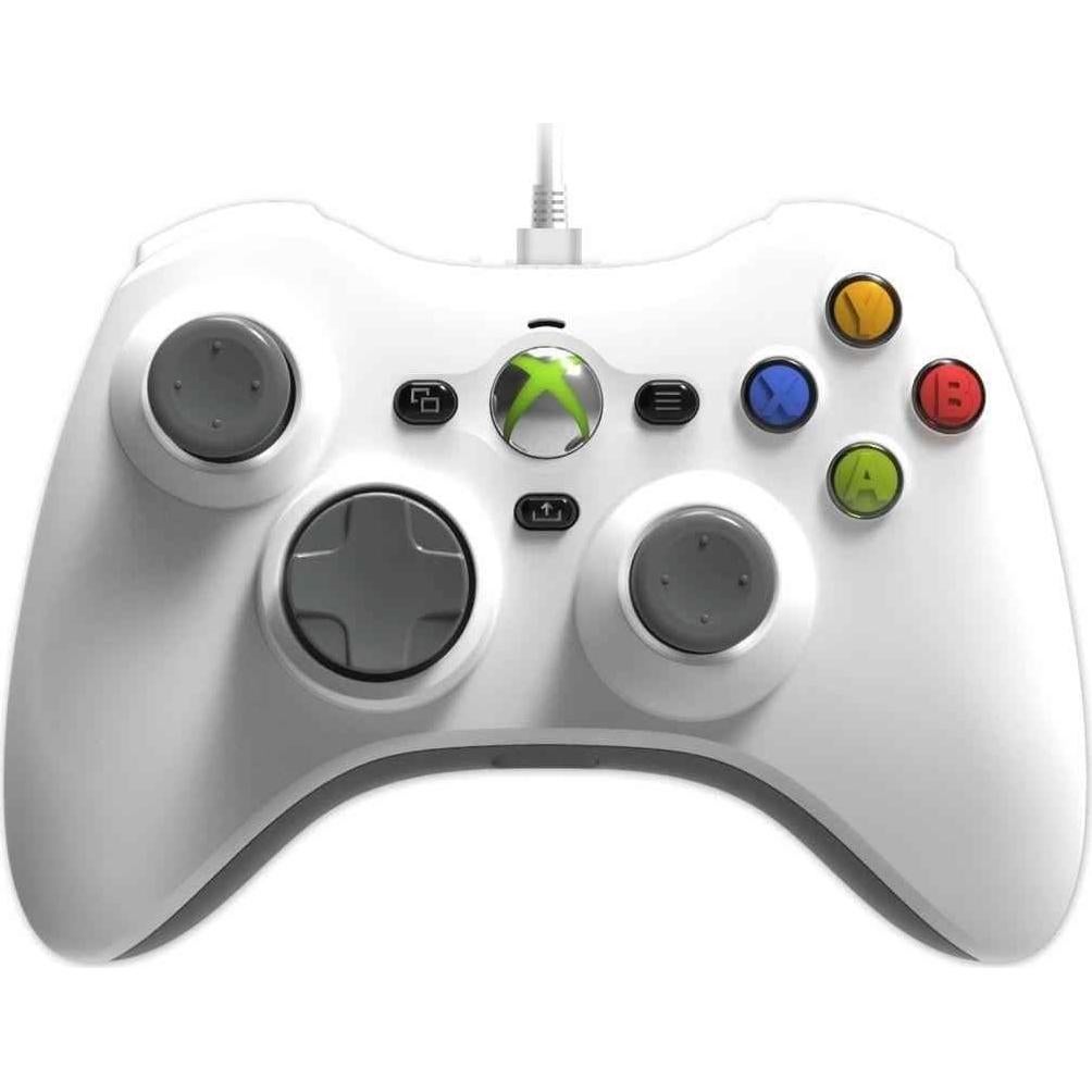 Controlador con cable Hyperkin Xenon Blanco para Xbox y PC