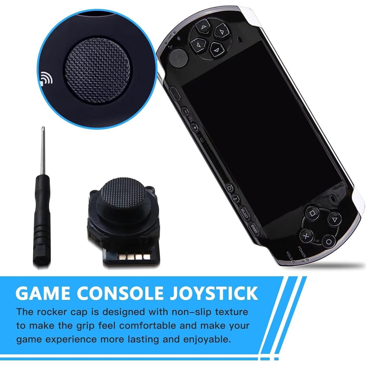 Joystick Analógico 3D Reemplazo para Sony PSP 2000 con Destornillador