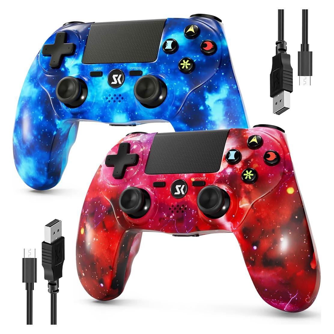 Controlador Inalámbrico Kujian PS4 con Doble Vibración y Sensor 6 Ejes