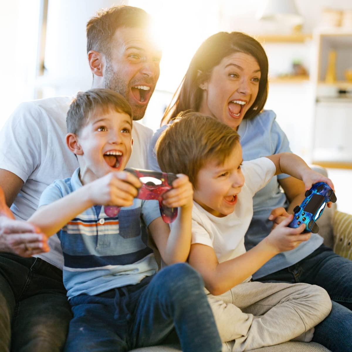 Controlador Inalámbrico Kujian PS4 con Doble Vibración y Sensor 6 Ejes