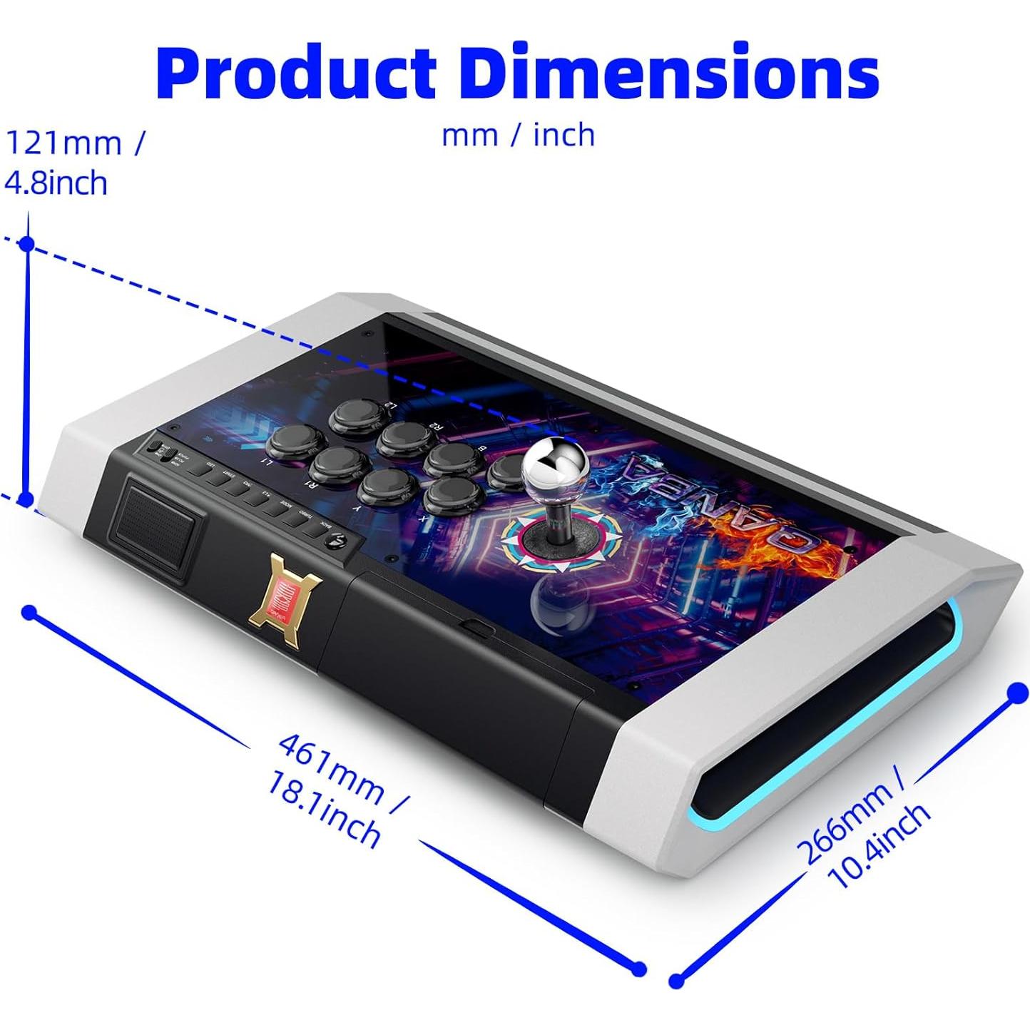 Joystick Arcade Qanba Q3 Obsidian Silent para PC y Android