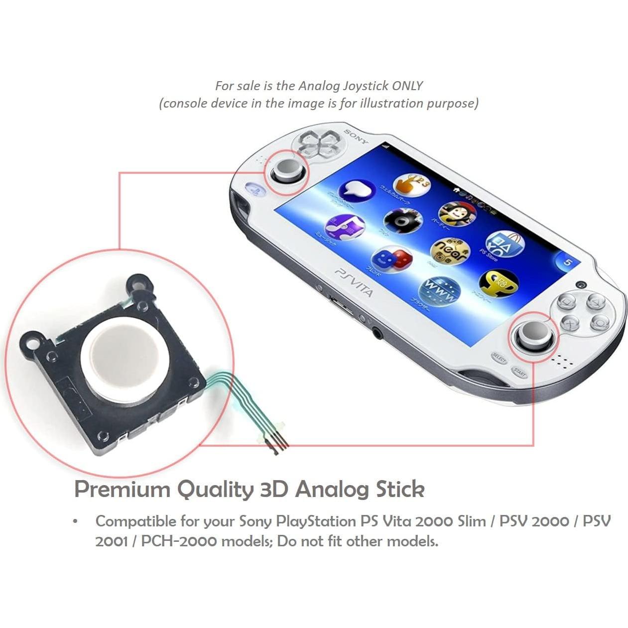 Módulo Joystick Analógico Original para PS Vita 2000 Blanco