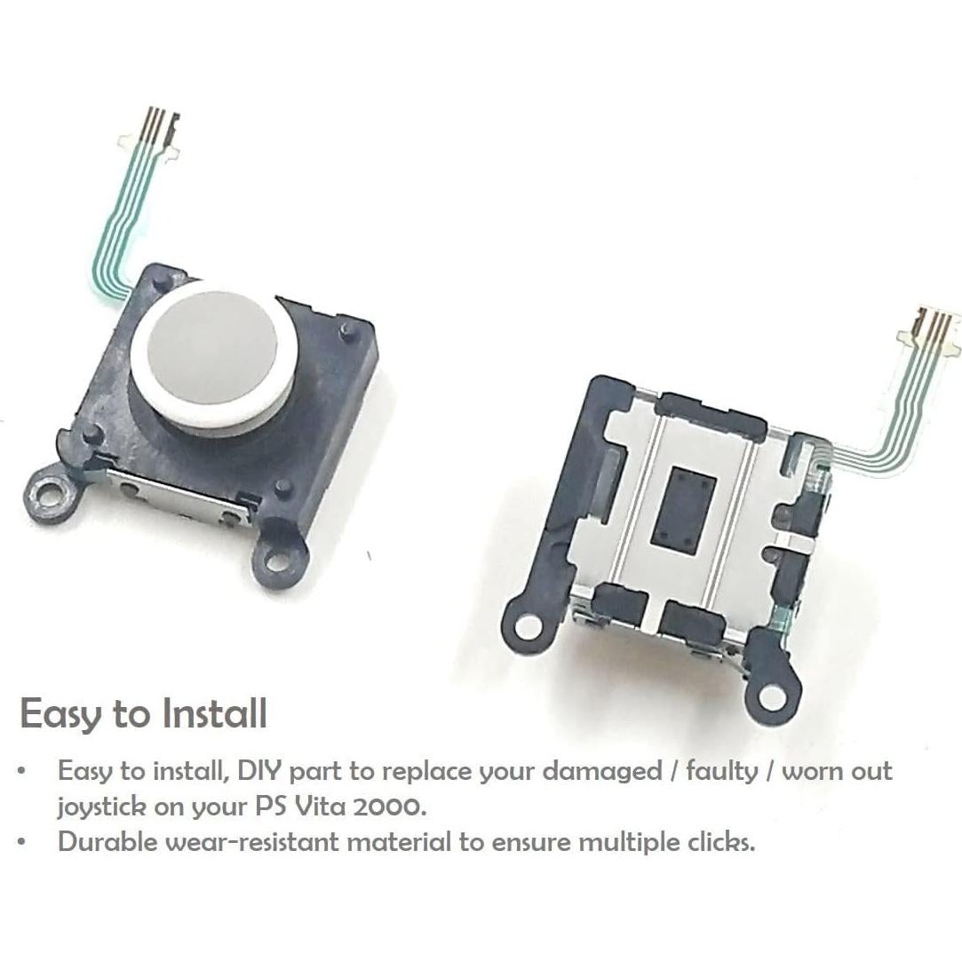 Módulo Joystick Analógico Original para PS Vita 2000 Blanco