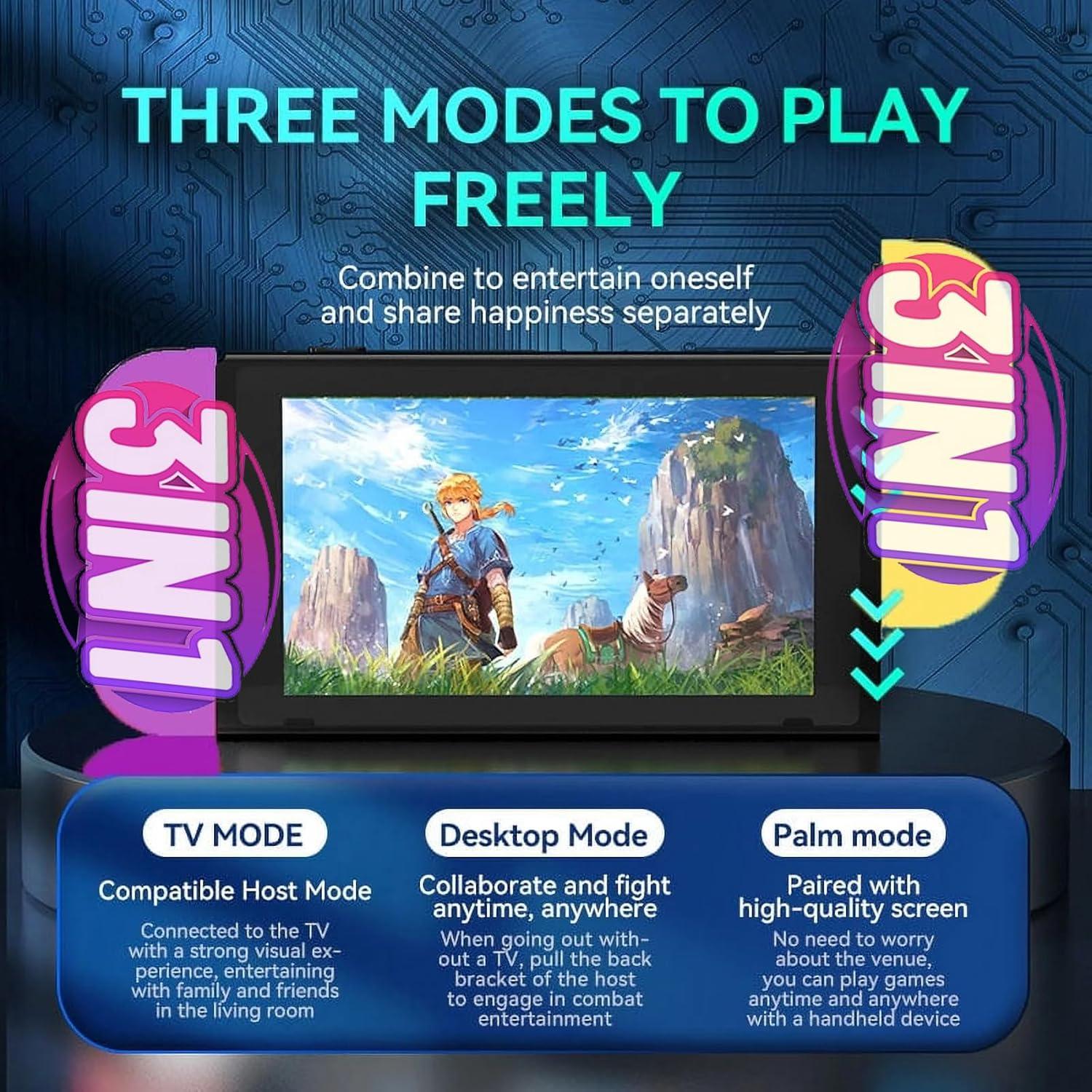 Controlador Inalámbrico Play+ para Nintendo Switch/Lite/OLED