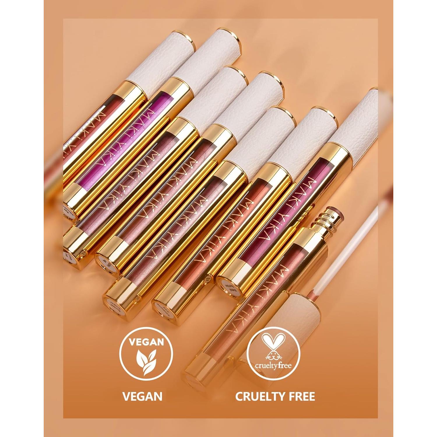 Pintalabios Metálico Rojo MAKI YIKA BR06 Peligroso 32g