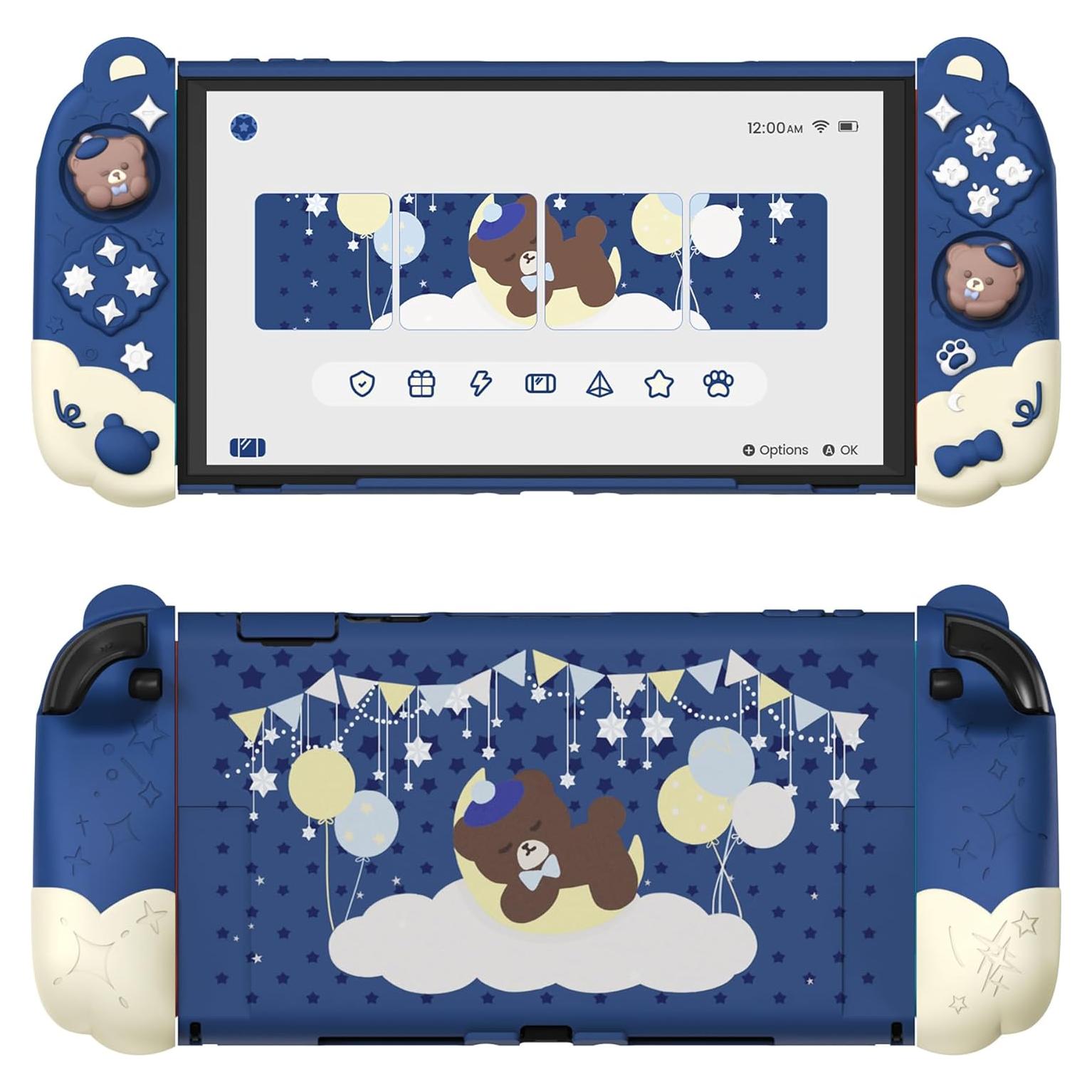 Funda Dockable PlayVital Buenas Noches Oso para Nintendo Switch 2