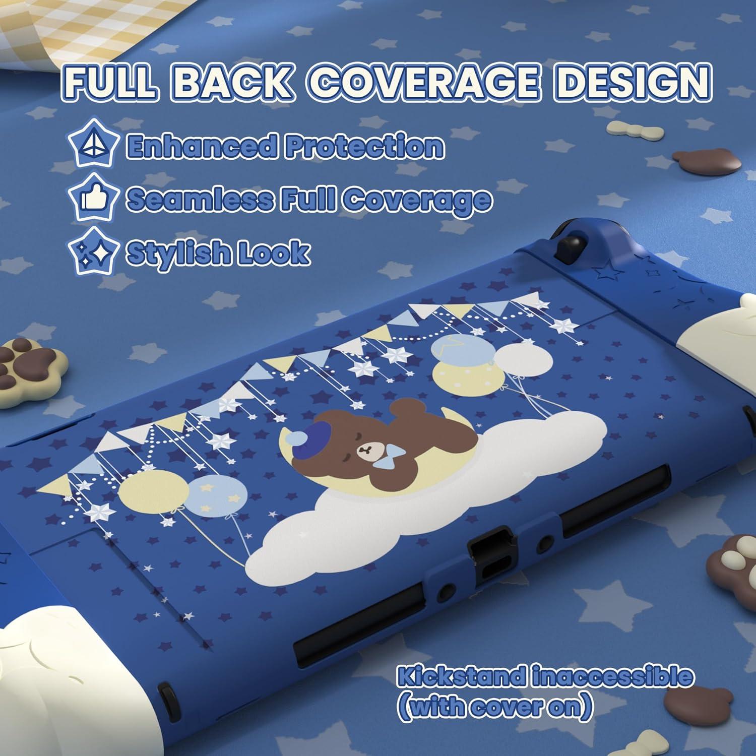 Funda Dockable PlayVital Buenas Noches Oso para Nintendo Switch 2