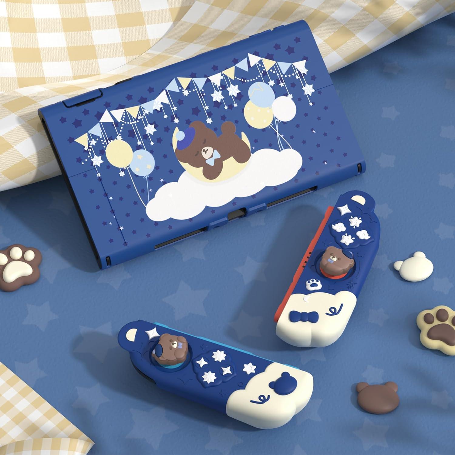 Funda Dockable PlayVital Buenas Noches Oso para Nintendo Switch 2