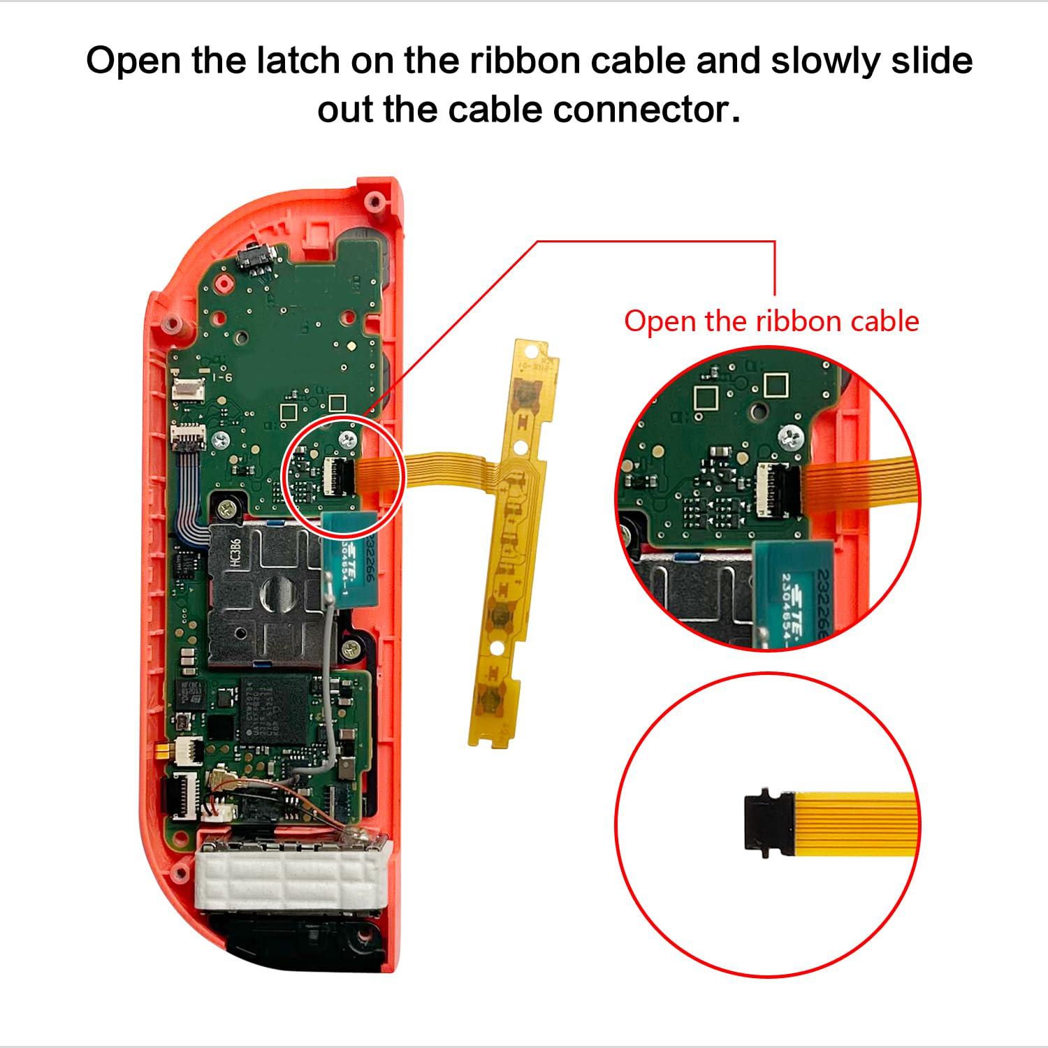 Cable Flexible Reemplazo Tecla SL SR Nintendo Switch SmaFsan