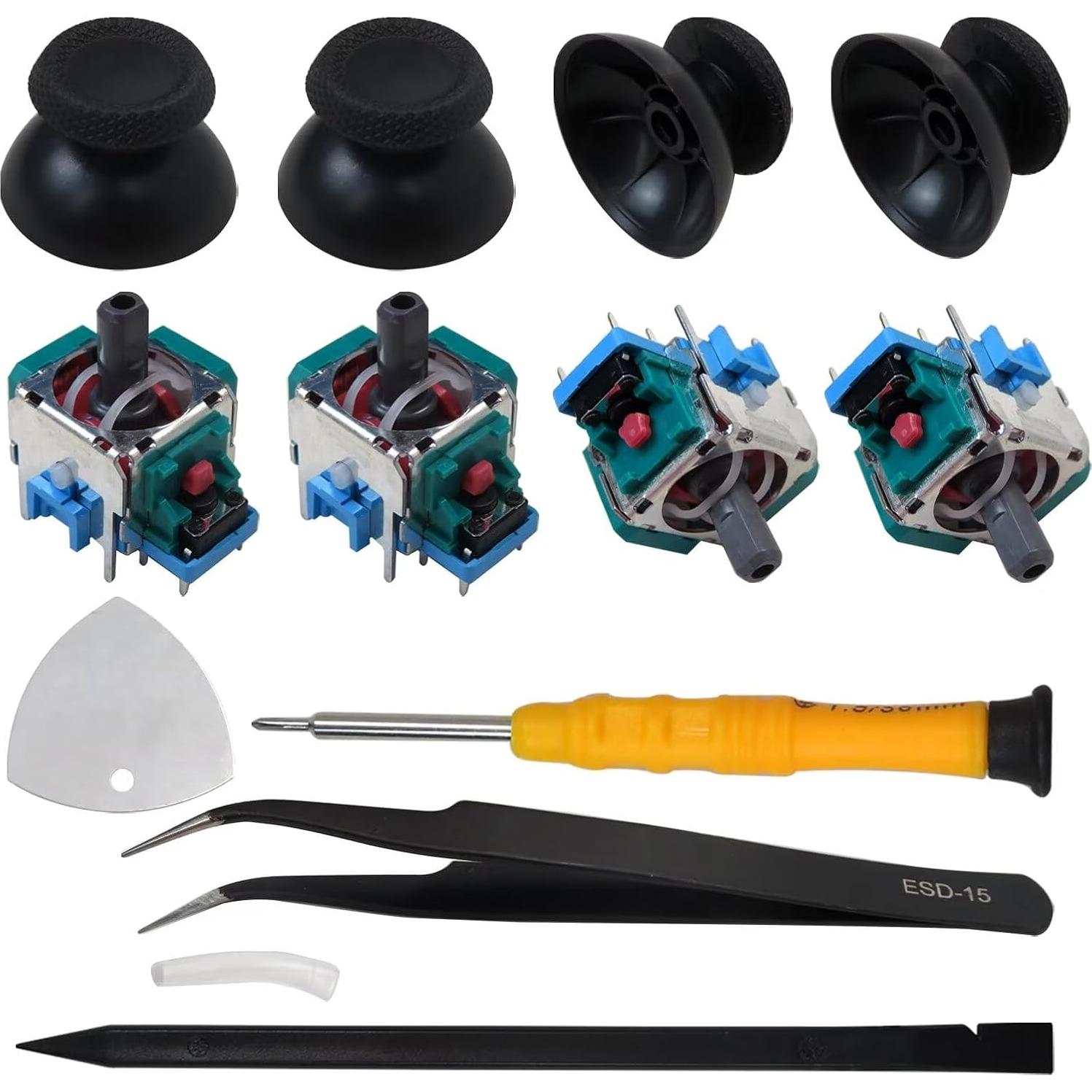 Reemplazo Joystick Analógico PS5 INGQI 4 Piezas Kit