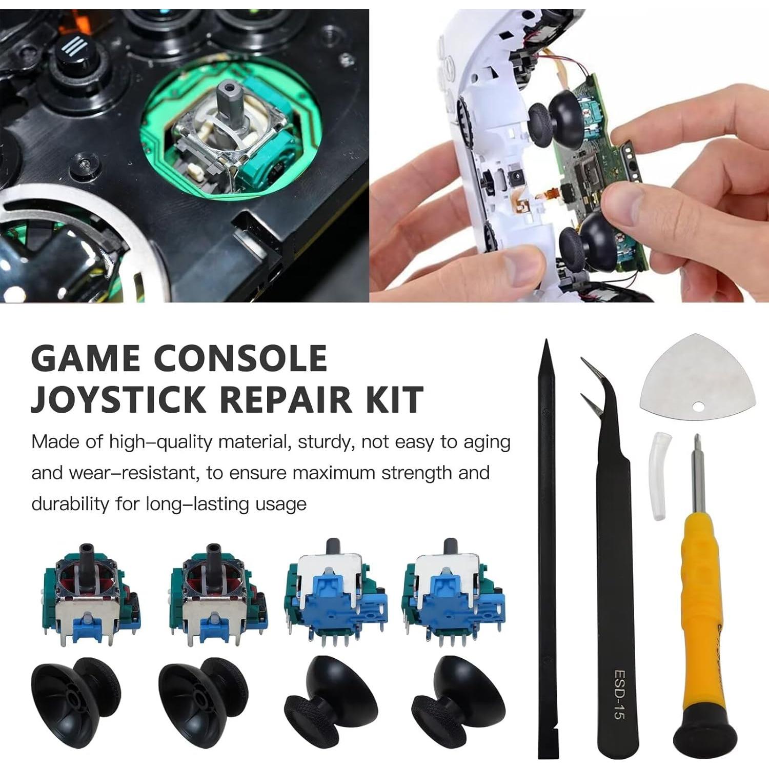 Reemplazo Joystick Analógico PS5 INGQI 4 Piezas Kit