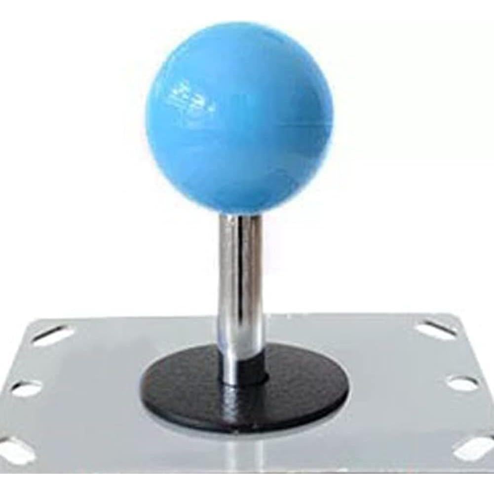 Cabeza de Joystick Redondo Balltop 35mm M6 Lasenersm - Azul y Rojo