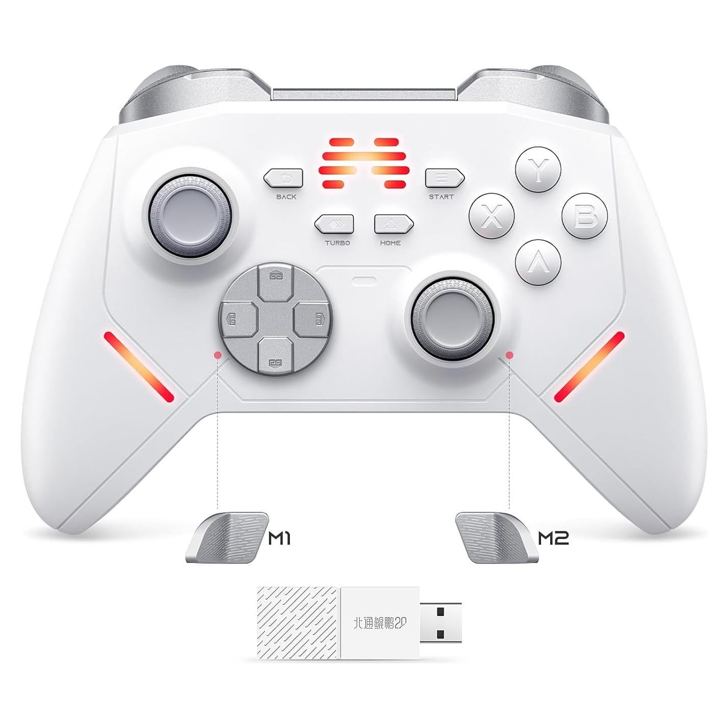 Controlador Inalámbrico BEITONG KP20 con Joystick TMR y 6 Ejes