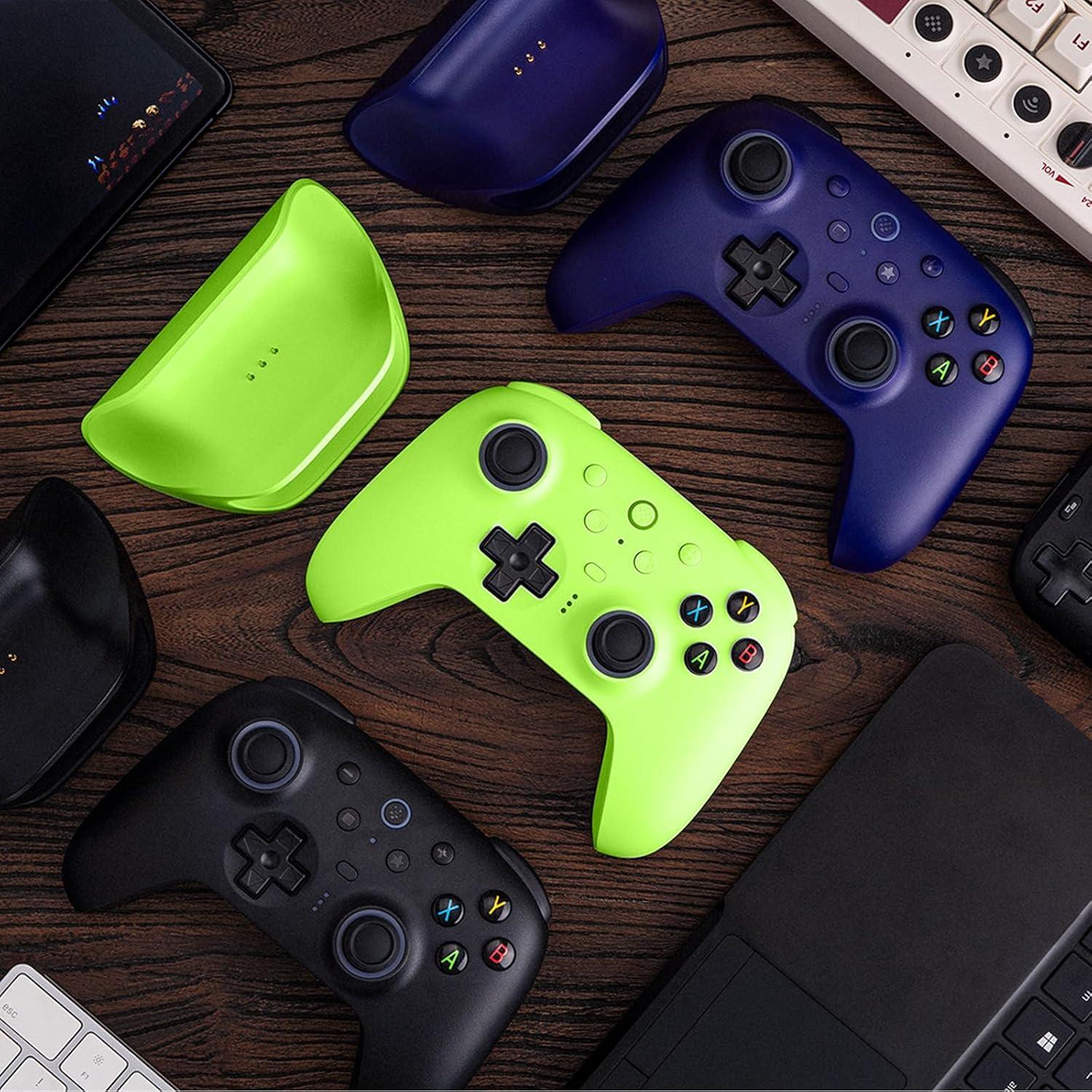Controlador Inalámbrico 8BitDo Ultimate 2 Verde con Joysticks TMR