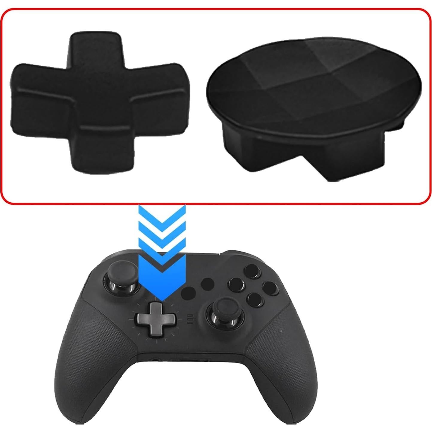 6 Palas de Metal y D-Pad para Controlador Xbox Elite 2