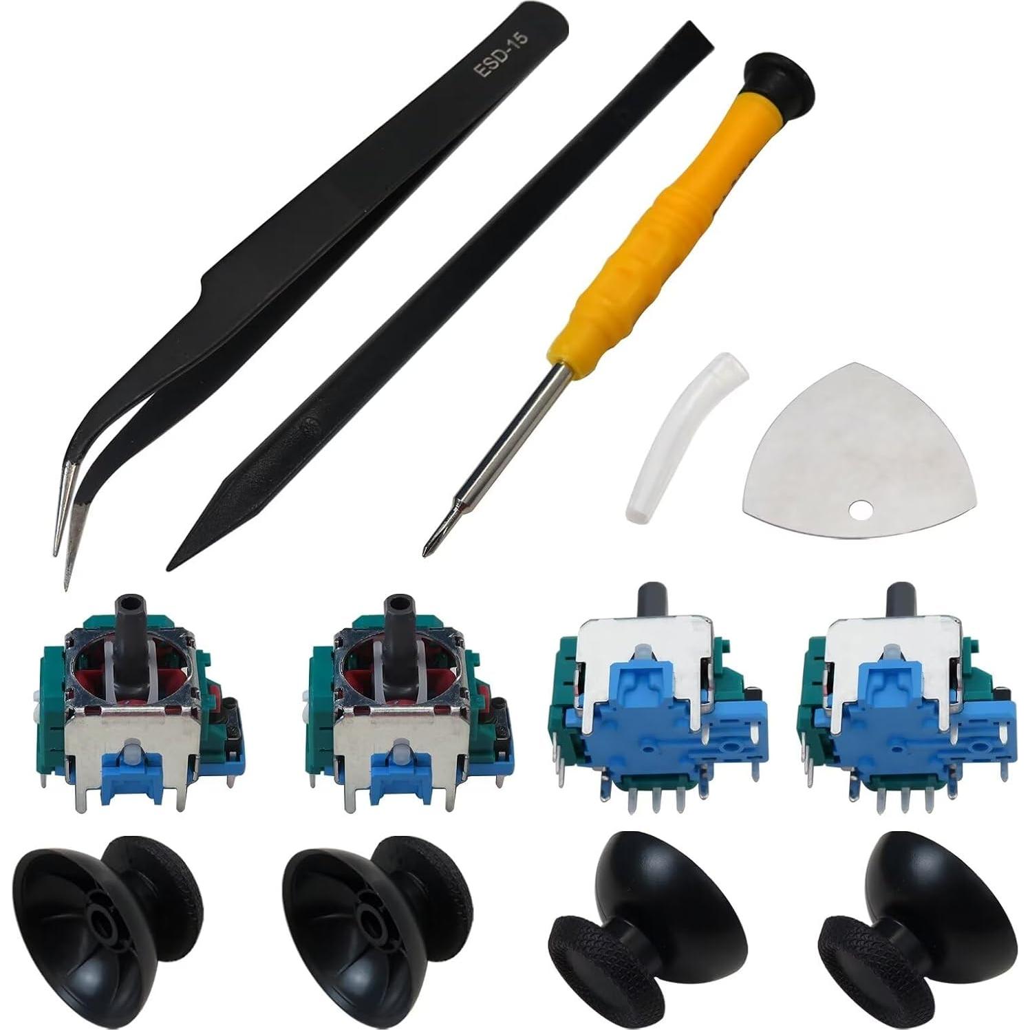 4 Palancas Analógicas Reemplazo GruDawu para PS5 Joystick