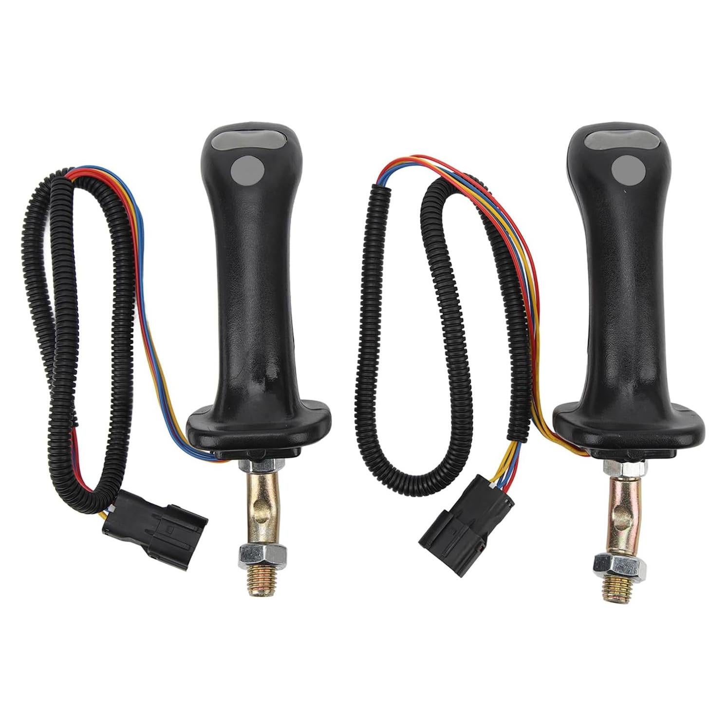 Manijas de Joystick de Excavadora Ymiko 2 Pcs 3 Botones