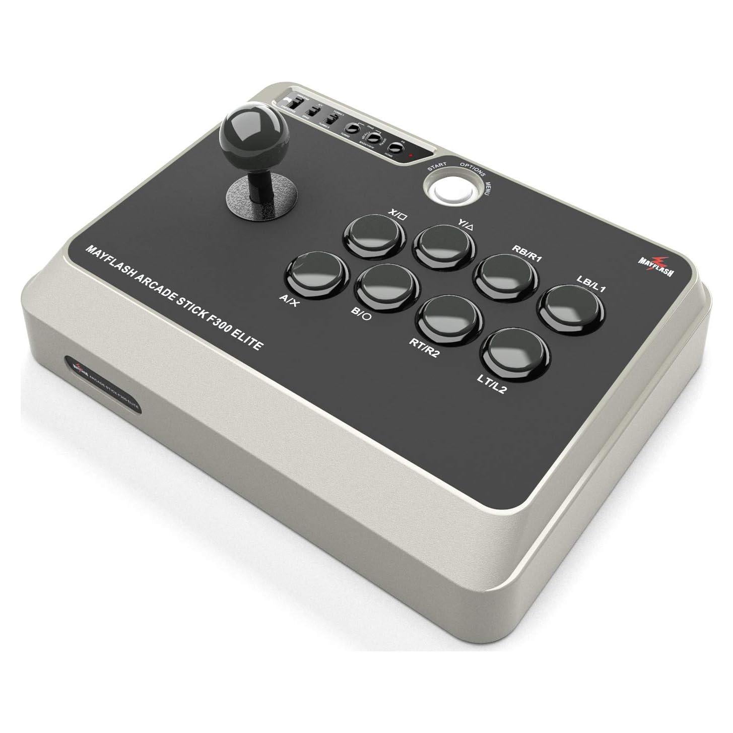 MAYFLASH Arcade Stick F300 Elite con botones Sanwa - Negro