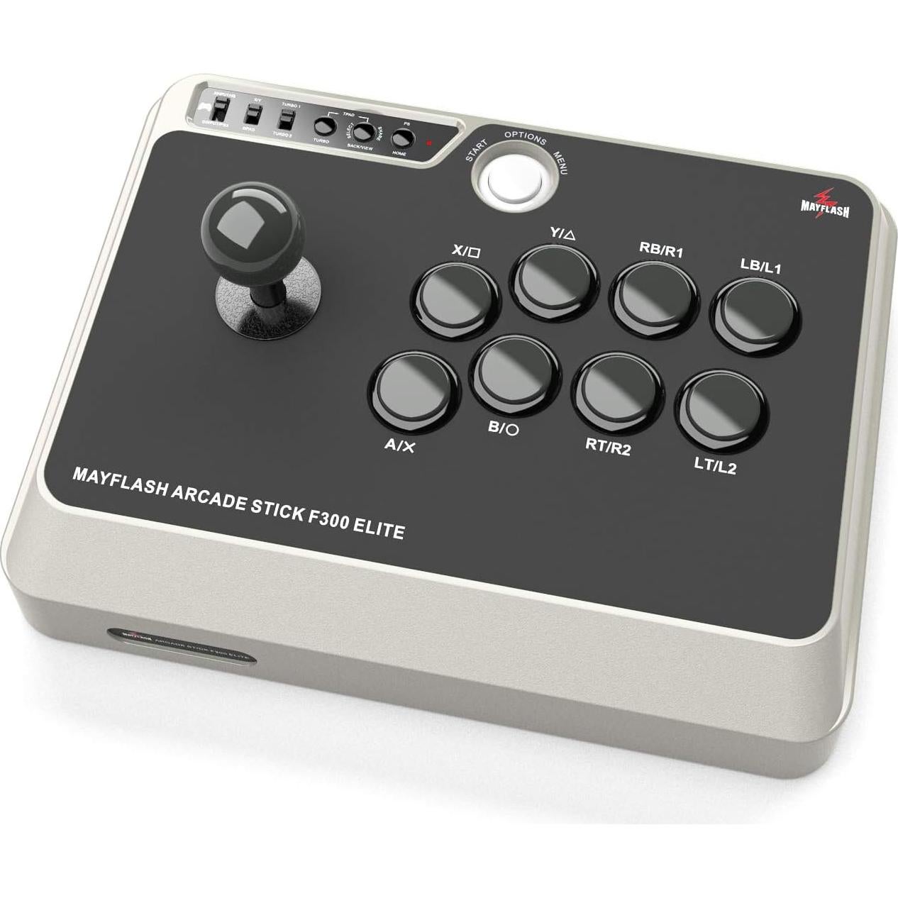 MAYFLASH Arcade Stick F300 Elite con botones Sanwa - Negro