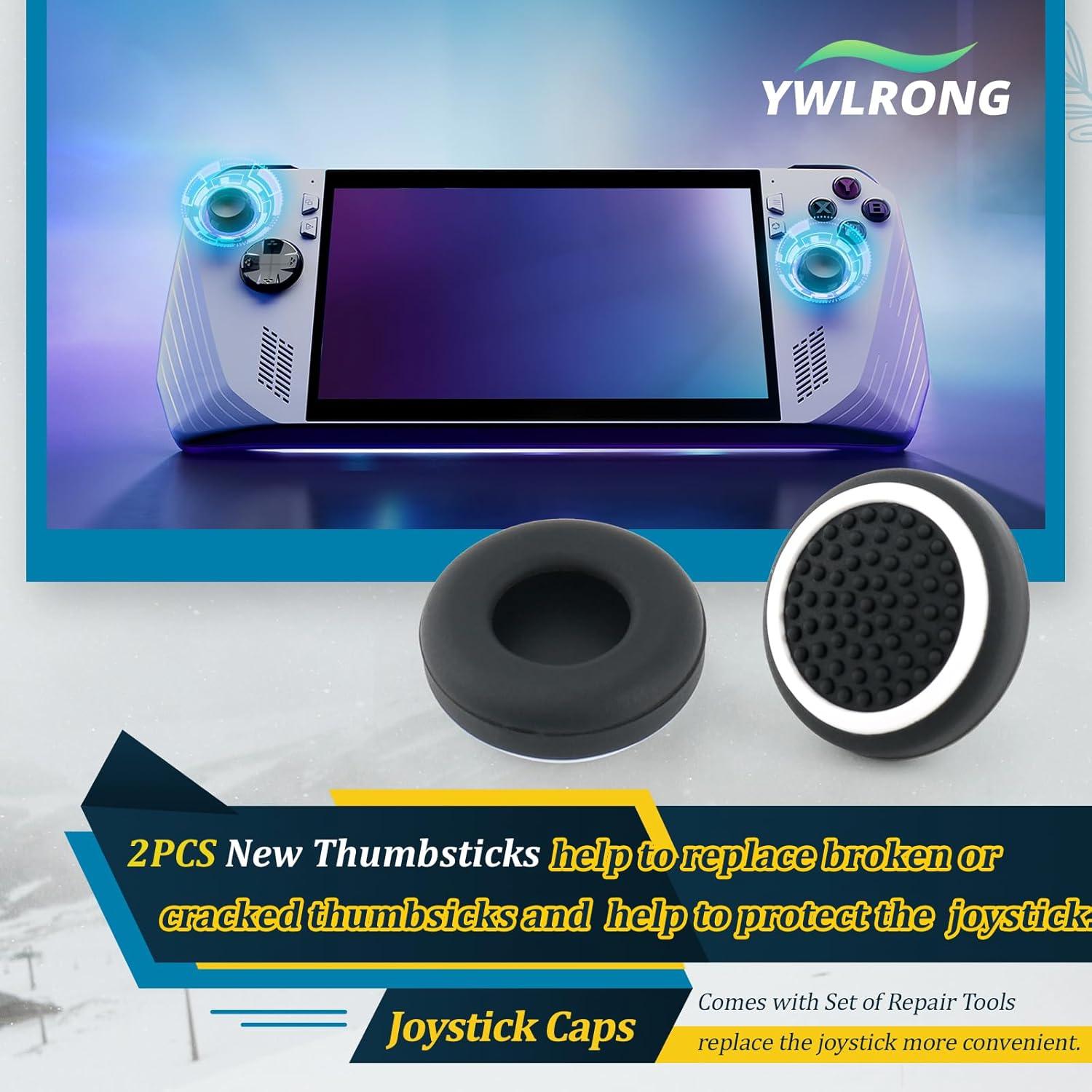 2 Joysticks de Efecto Hall para Asus ROG Ally RC71L y GPD Win3