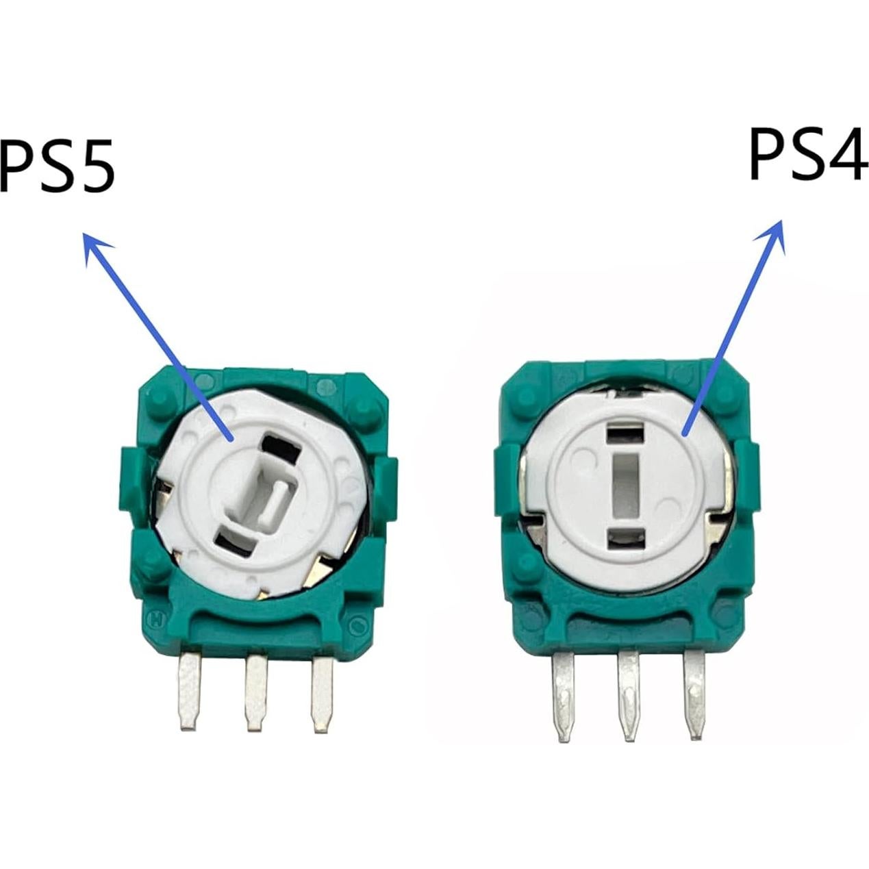 15 Piezas Potenciómetro 2k3 Ohm Reemplazo Joystick PS5