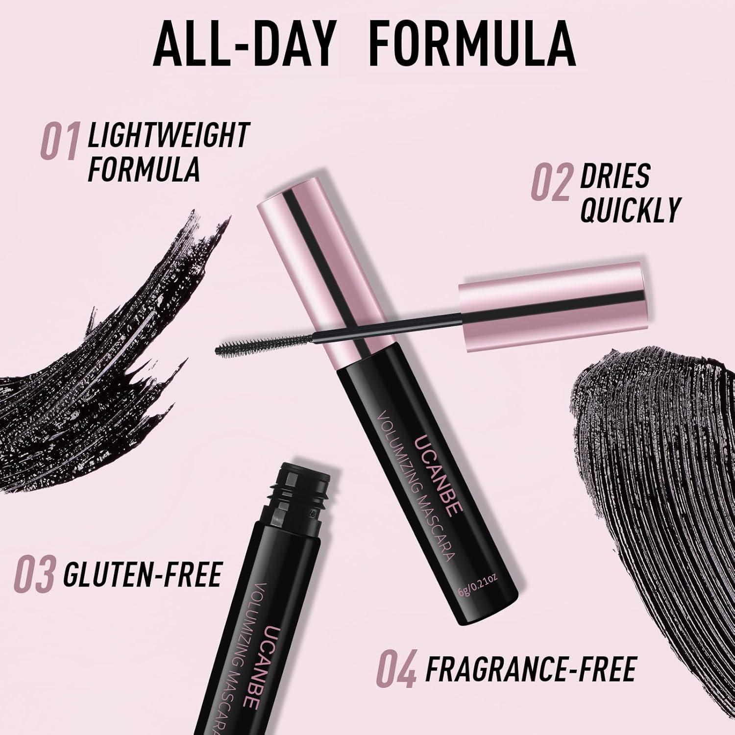 Máscara Impermeable UCANBE para Pestañas Rizadas 10.99cm