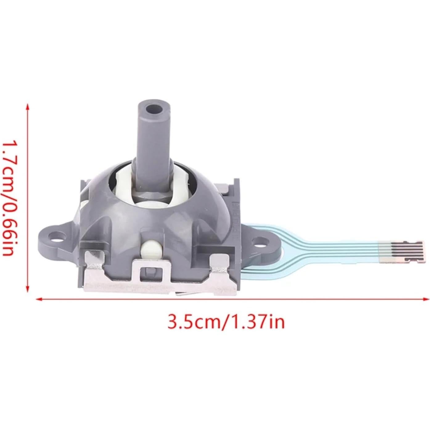 TGDPLUE 2 Pack Joystick Analog Replacement for ROG Ally, Precision Gaming Controller Replacement Stick for ROG Ally GPD Win 3 Windows 10 Handheld Gaming System with Joyticks Protector Rings