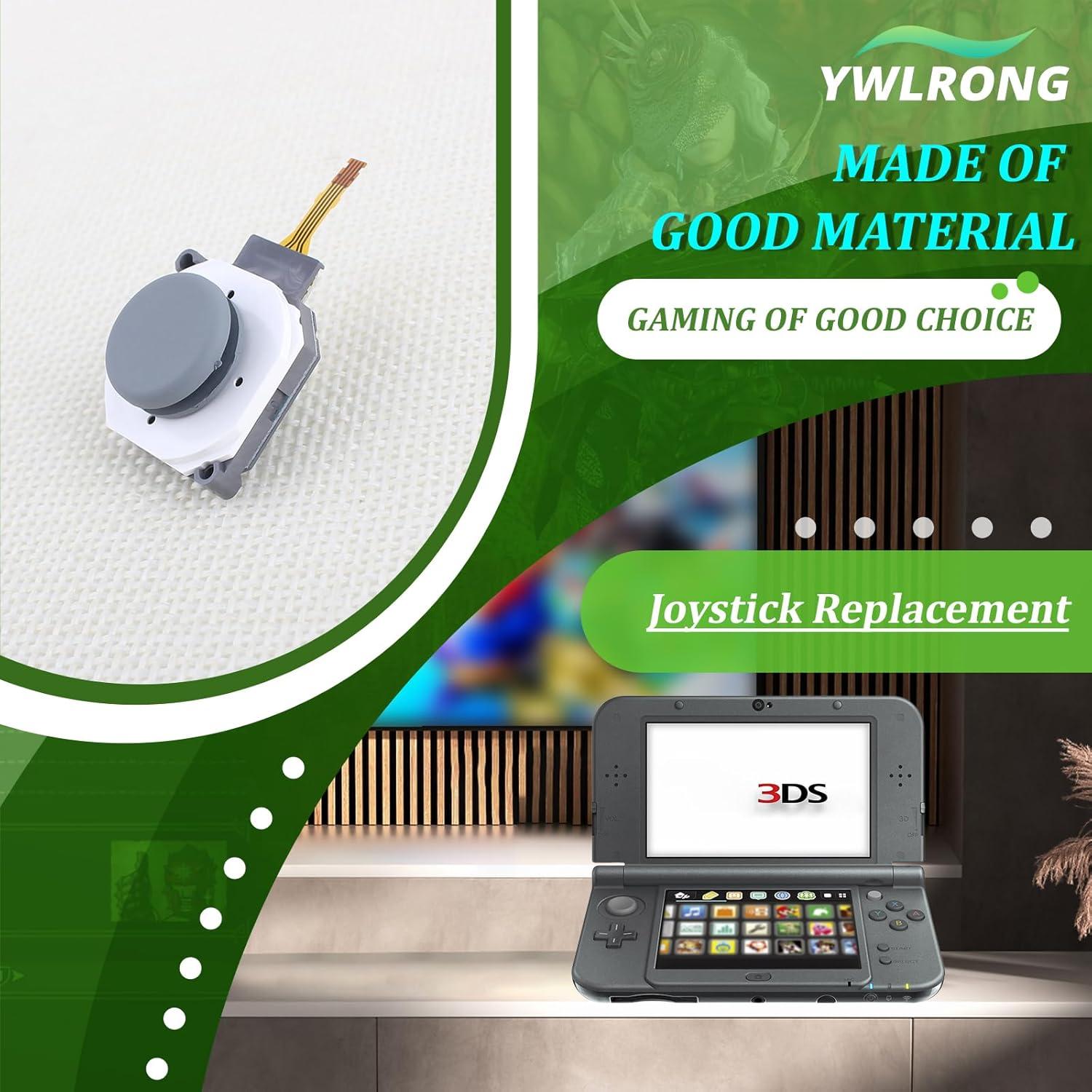2 Joysticks Reemplazo para Nintendo New 3DS XL - Herramienta Incluida