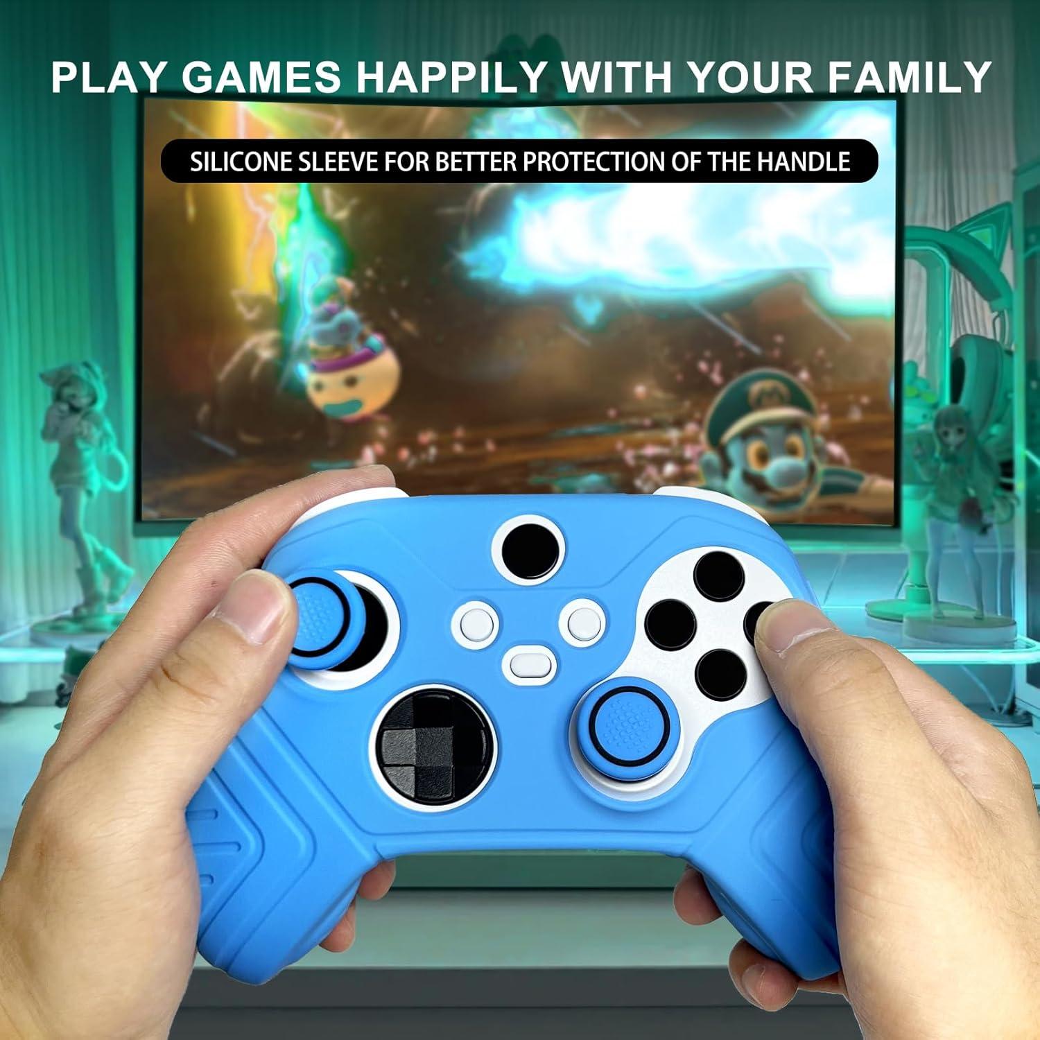 Funda de Silicona Azul para Controlador Xbox Series X/S - Antideslizante