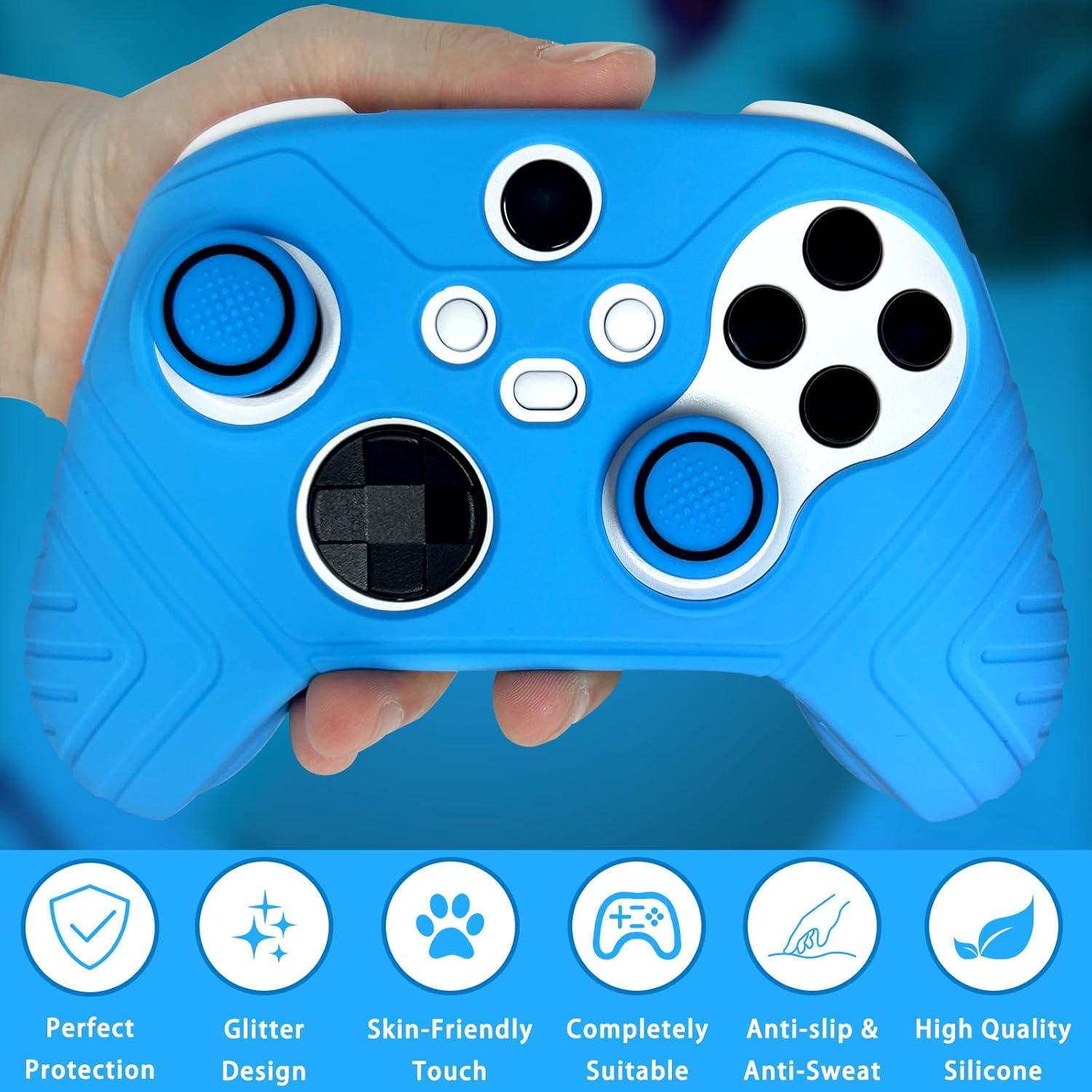 Funda de Silicona Azul para Controlador Xbox Series X/S - Antideslizante