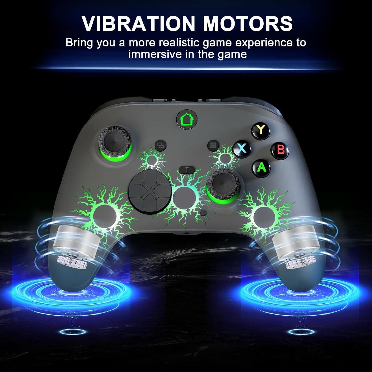 Controlador de Juegos Conwin para PC 10 y Steam, Joystick RGB